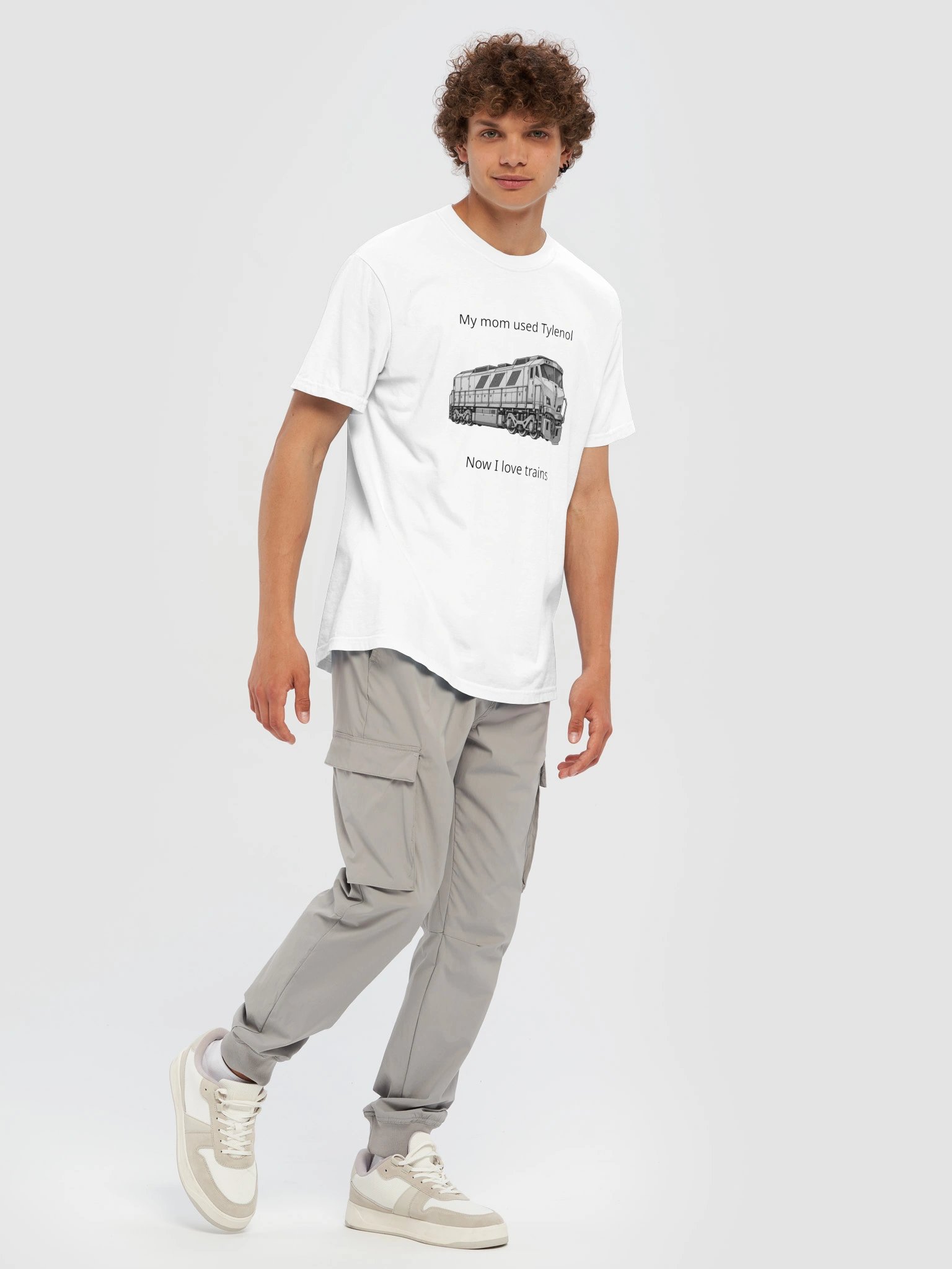 Adult Diesel Locomotive T-Shirt product image (169)