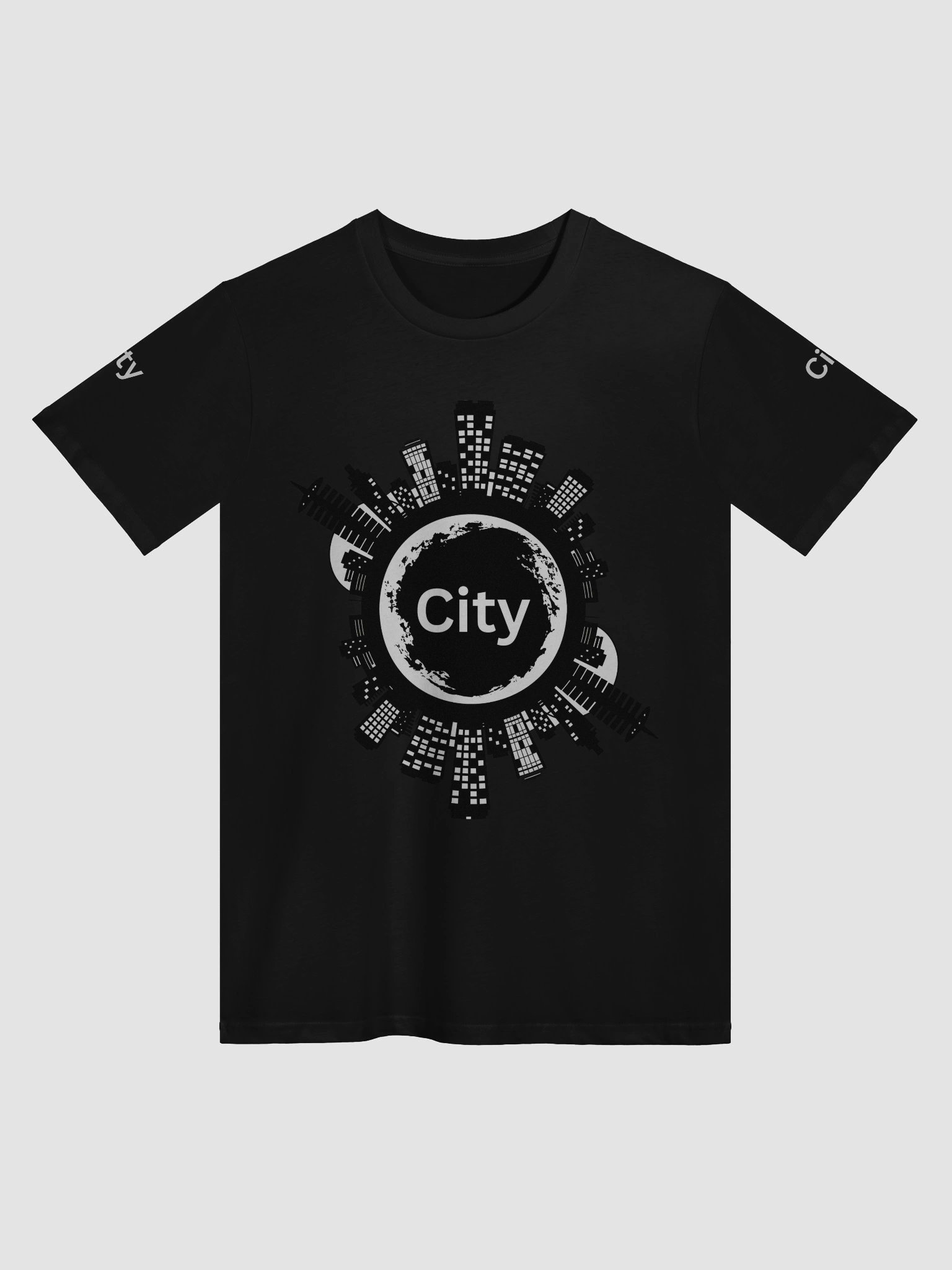 Cityscape Circle Unisex Tee product image (7)