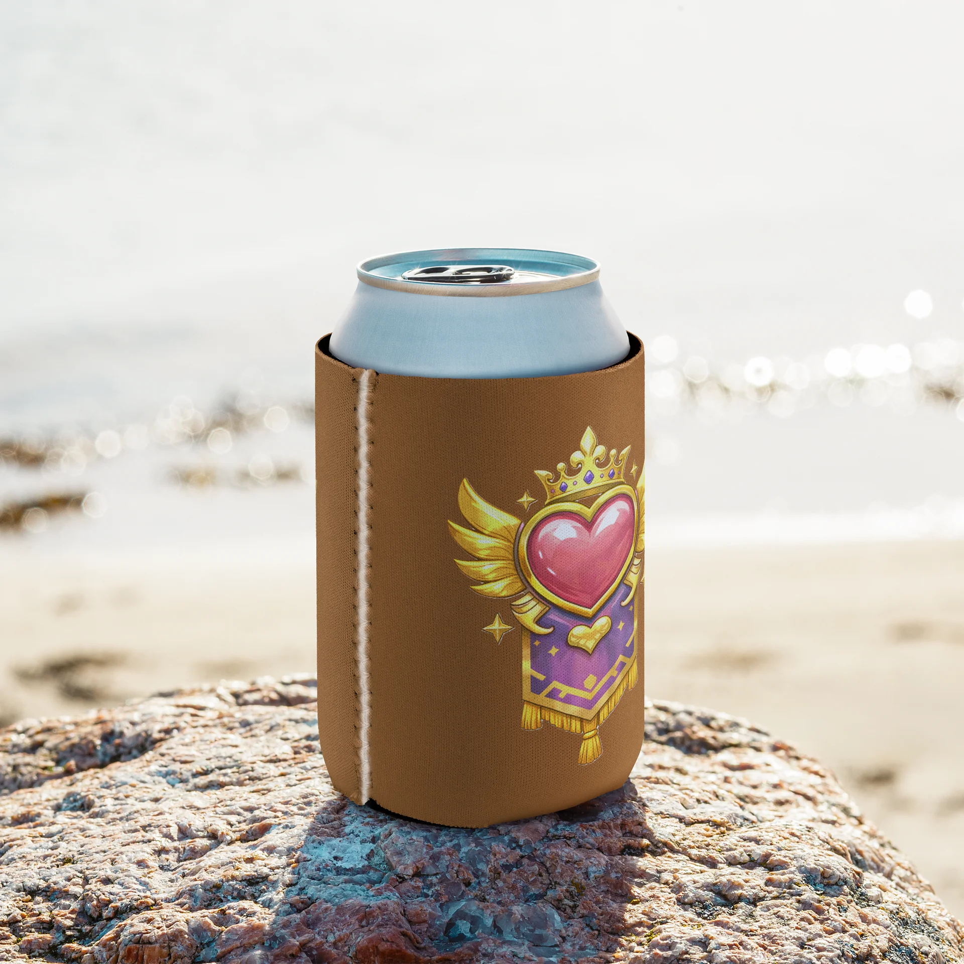 Kingdom Crest Stylized Can Cooler product image (8)