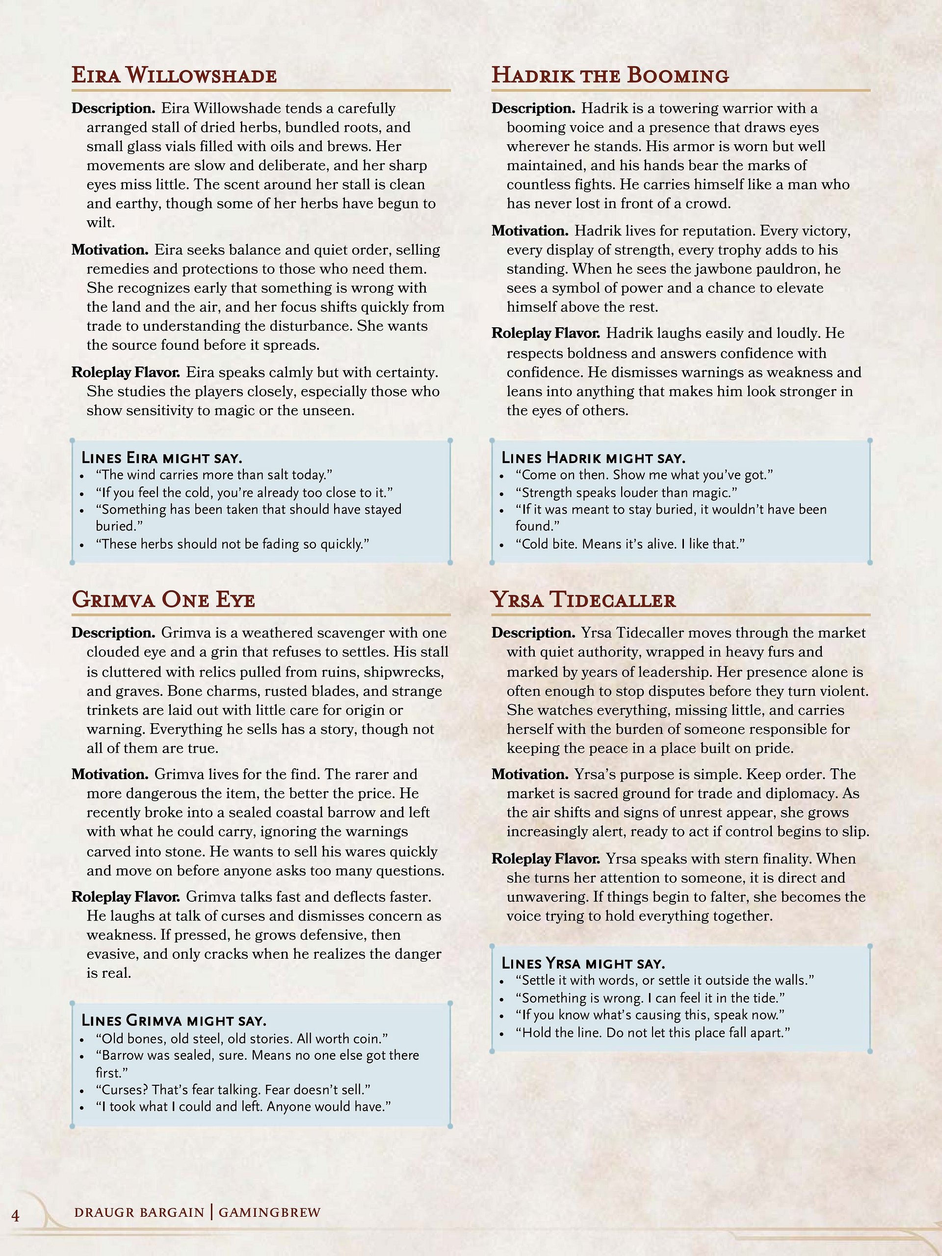 Draugr Bargain | Short Rest Stories | 7th level product image (4)