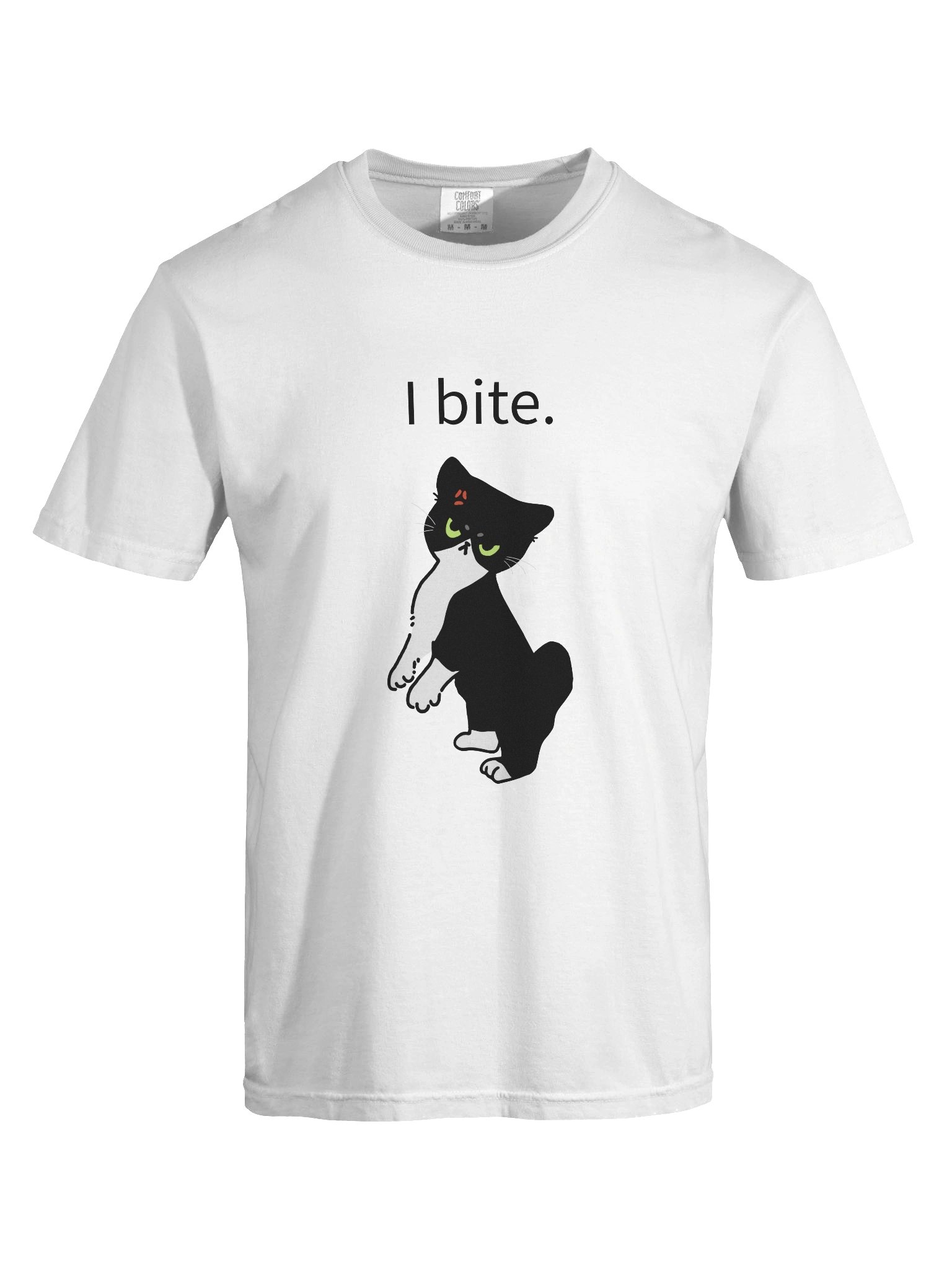 I bite. T-shirt product image (7)
