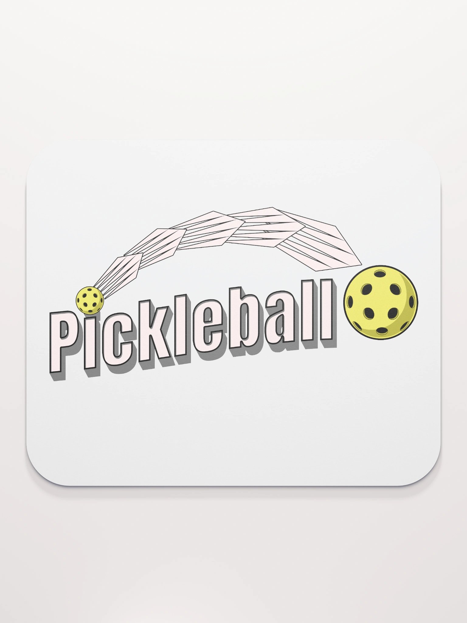Pickleball Swoosh Motion Classic Mouse Pad product image (1)