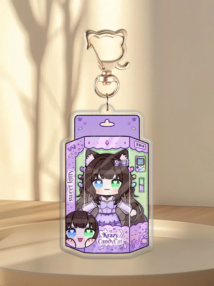 KrazyCandyCat’s Doll Keychain product image (1)