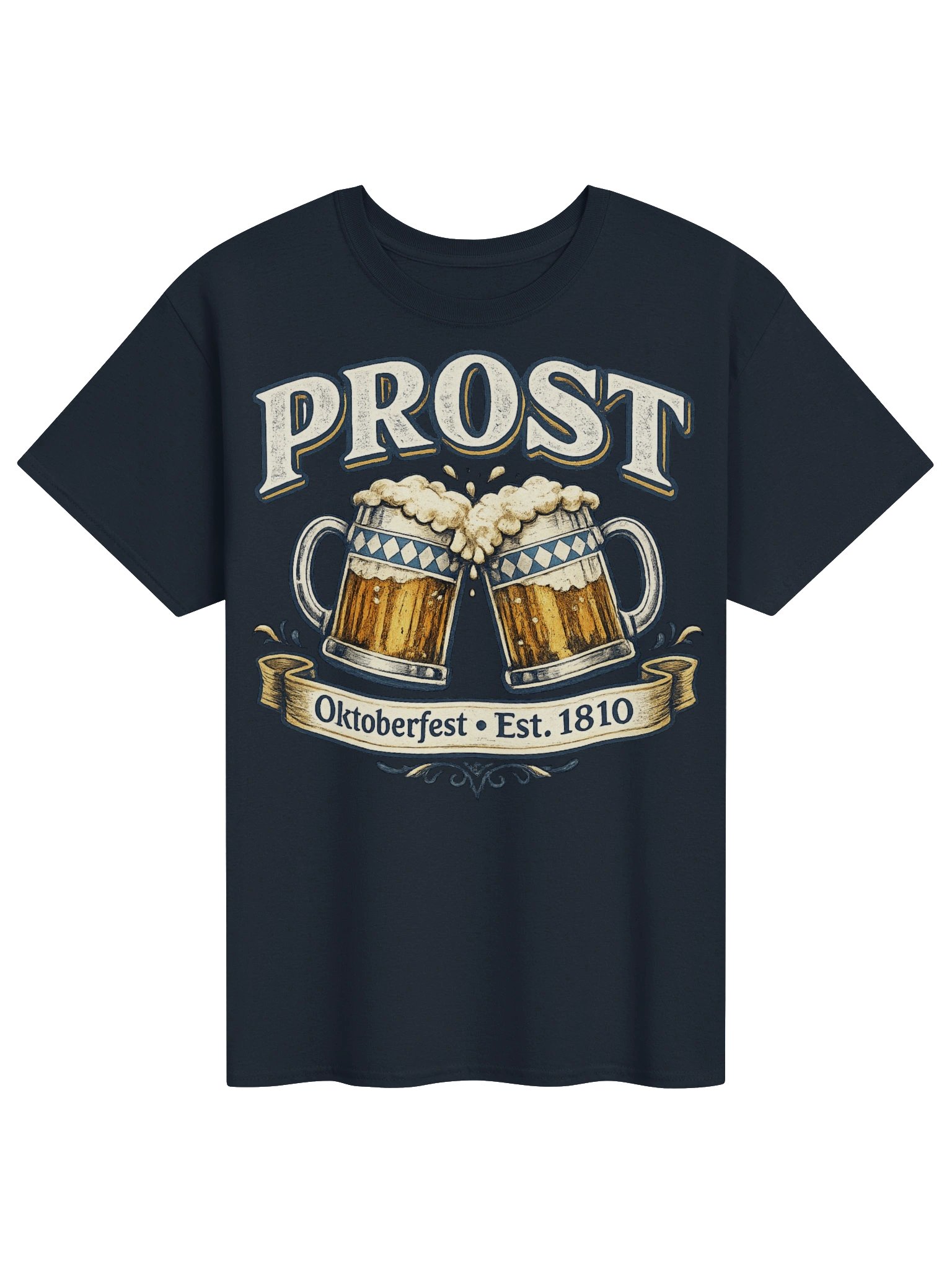 Prost Oktoberfest Vintage Beer Stein Tee product image (2)