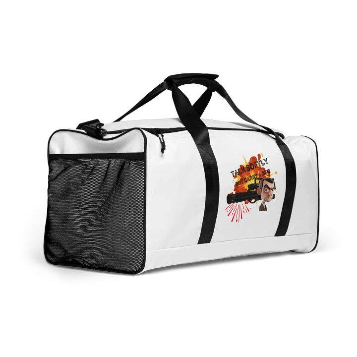 Explosive Fury All-Over Print Duffle Bag product image (2)