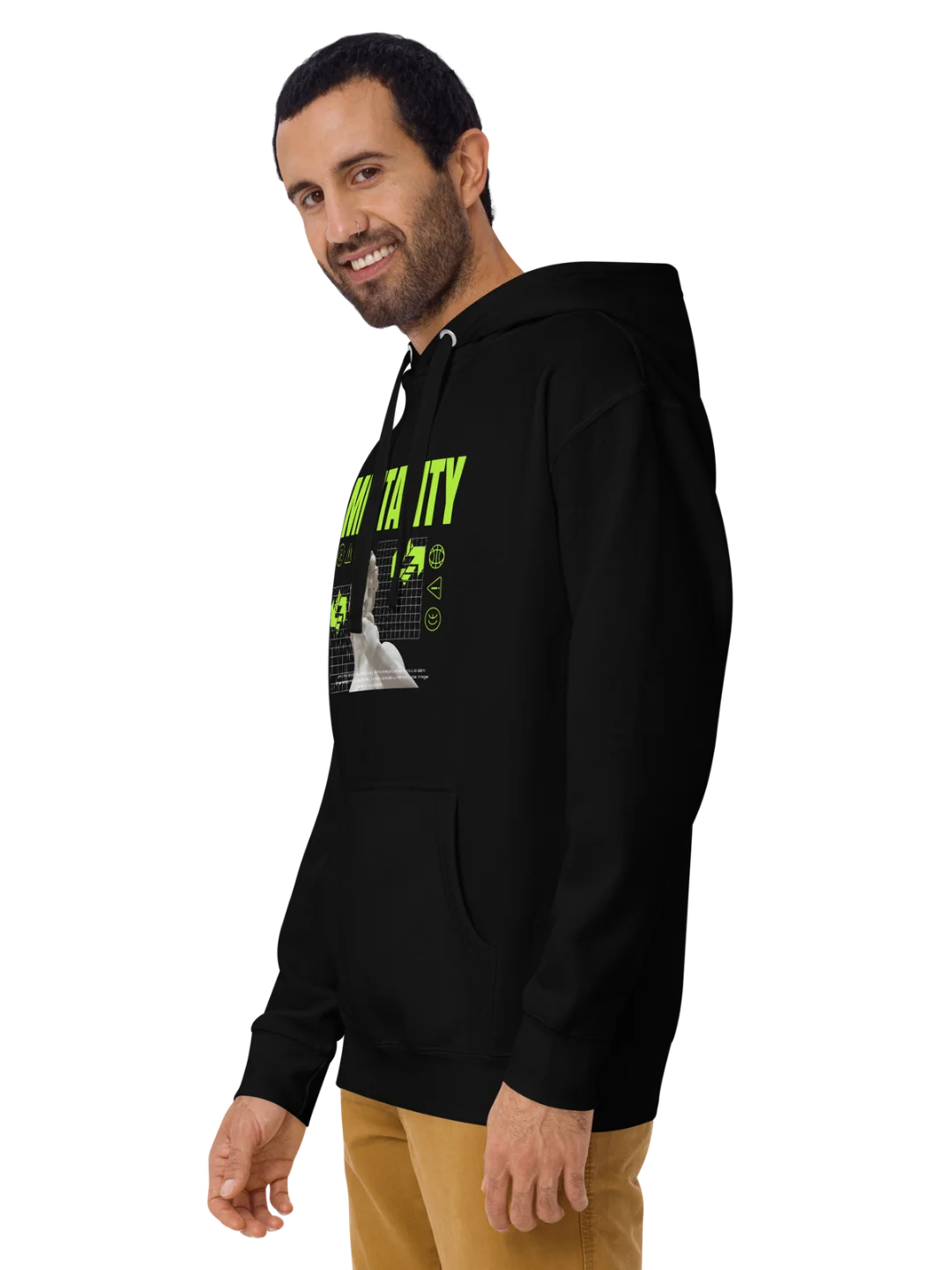 Mentality Vaporwave Statue Hoodie product image (7)