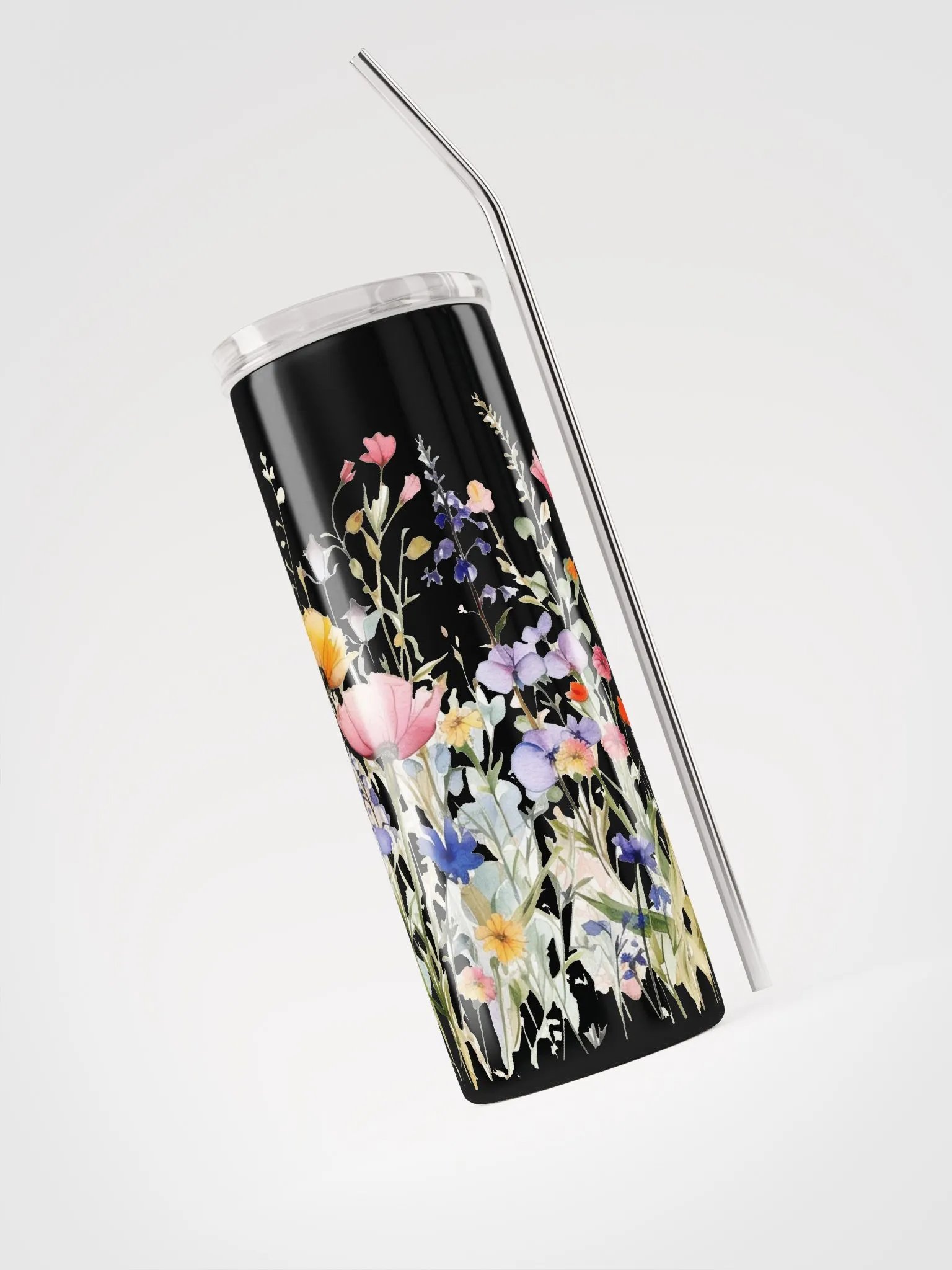 Wildflowers Watercolor 20 oz Tumbler product image (4)