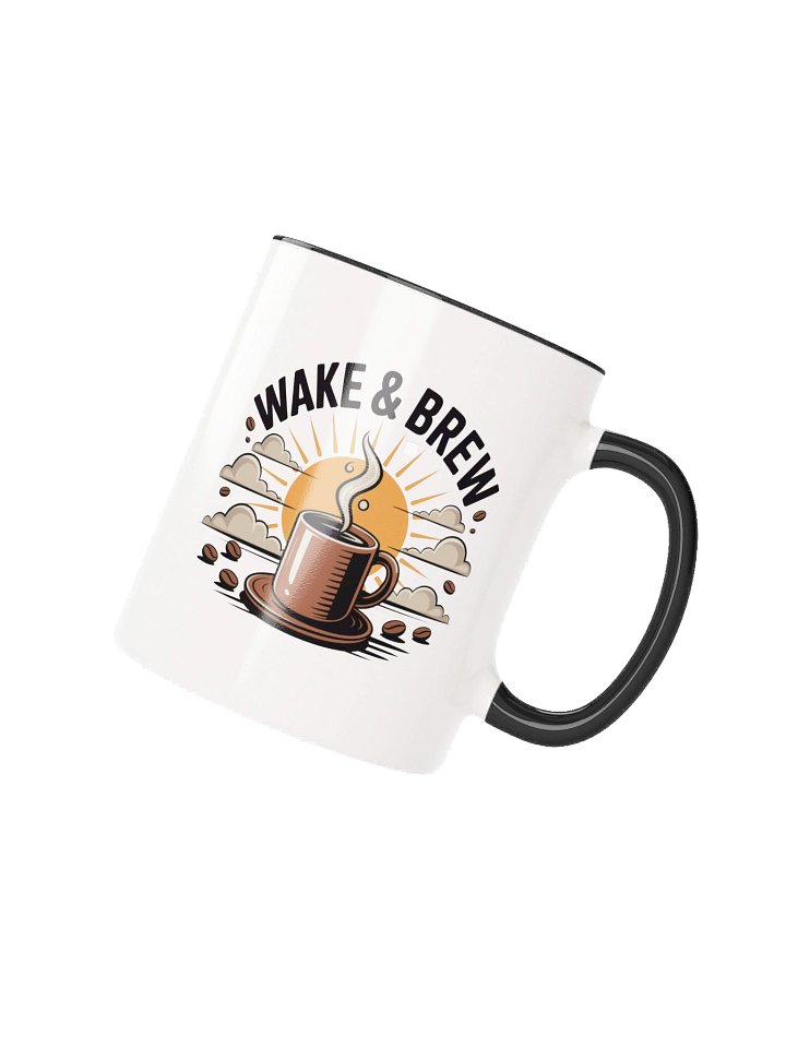 Wake & Brew Coffee Mug- with Color Inside product image (2)