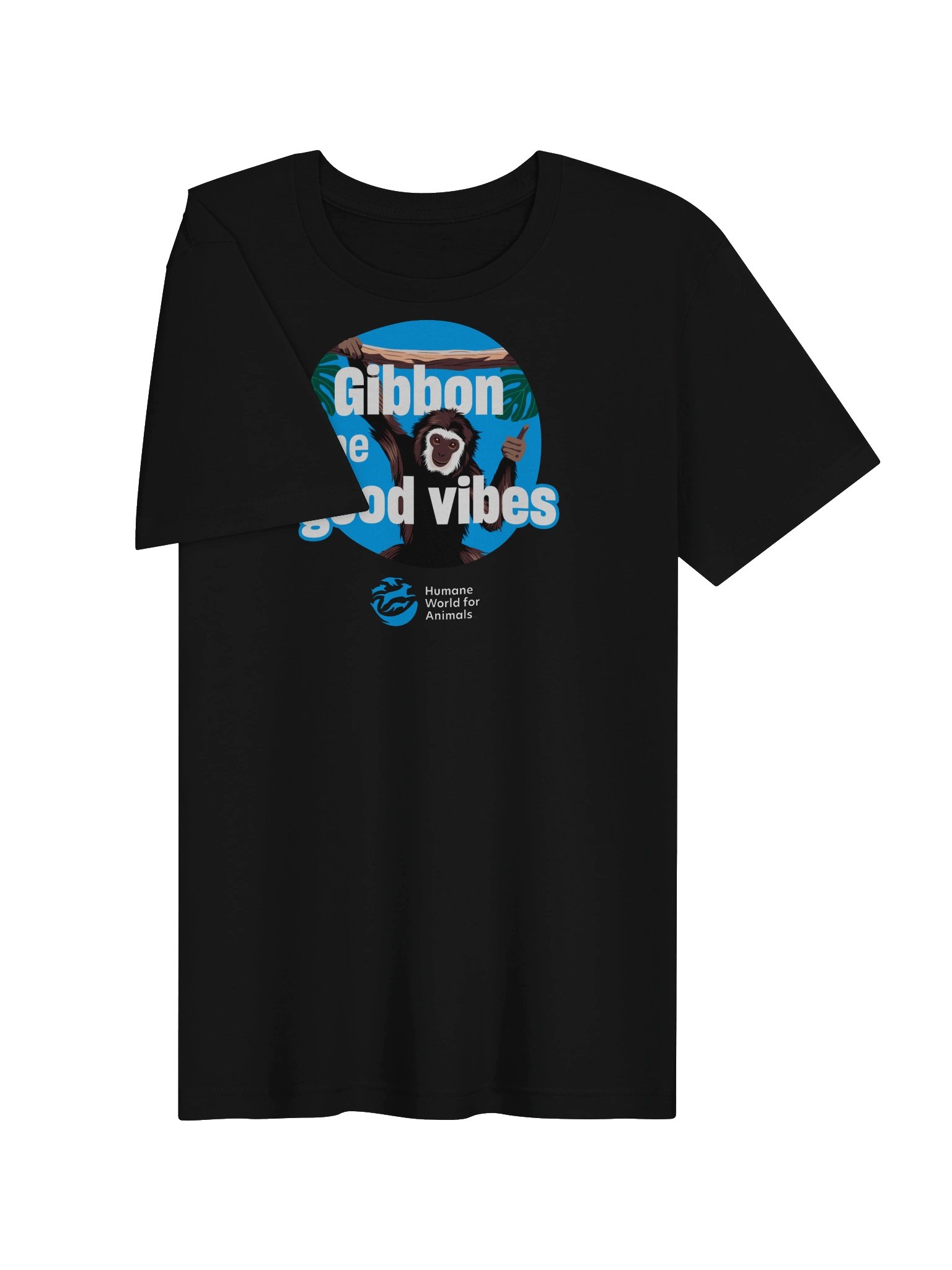 Gibbon me good vibes - T-shirt product image (37)