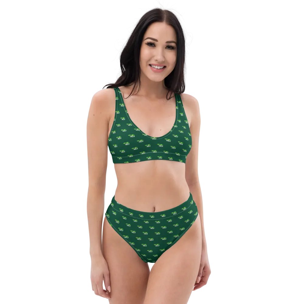 MSLA Green High Waisted Bikini product image (6)