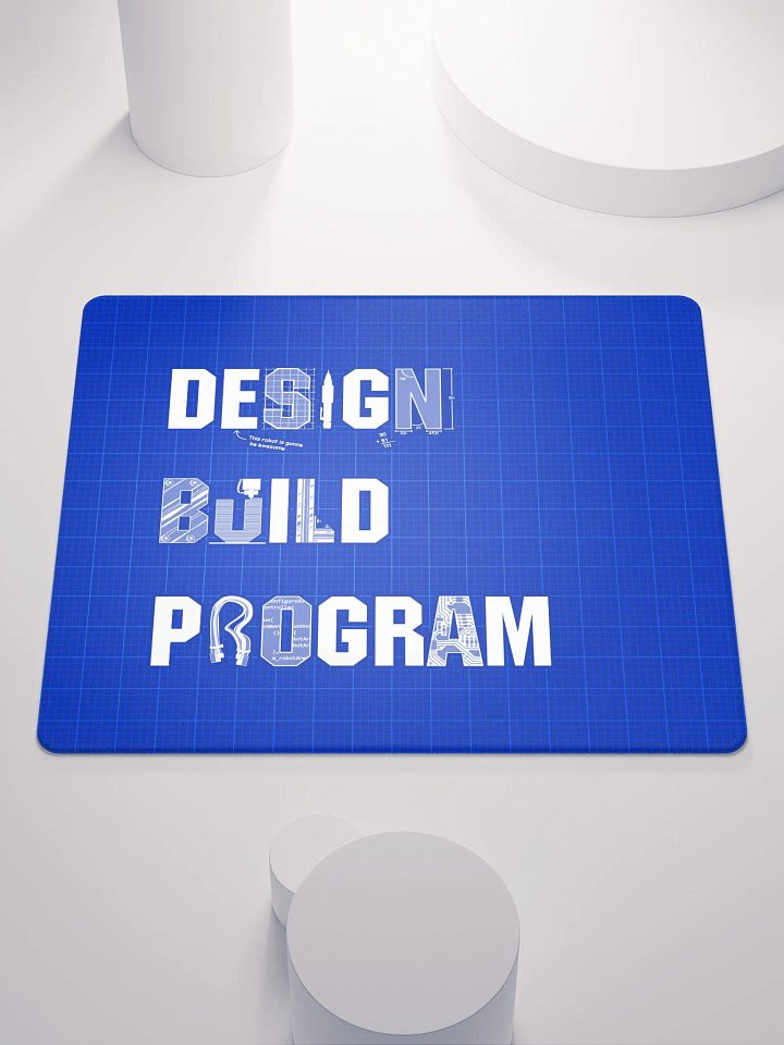 Design Build Program Gaming Mouse Pad product image (1)