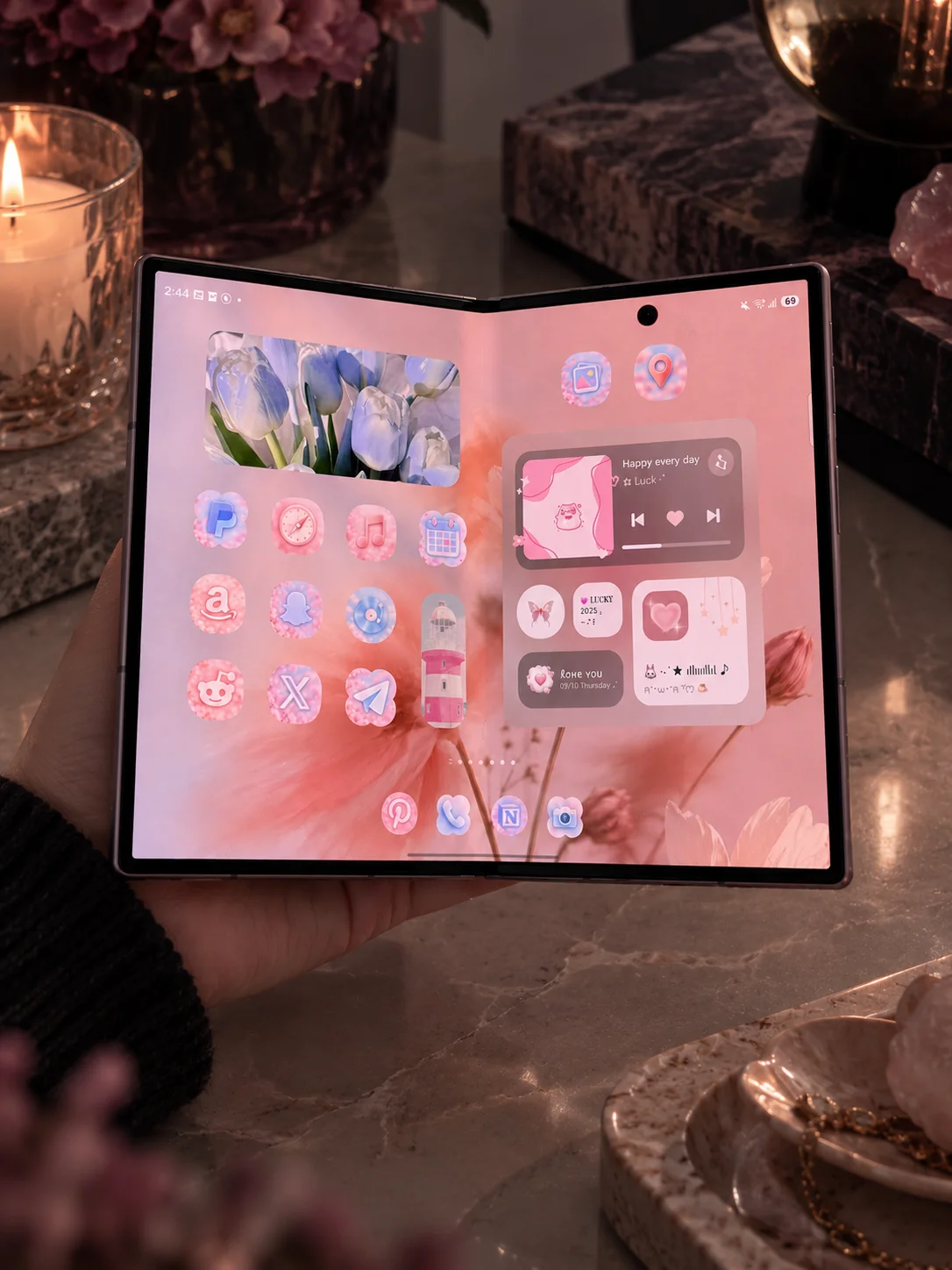 Faded Romance Theme | Soft Pink product image (4)