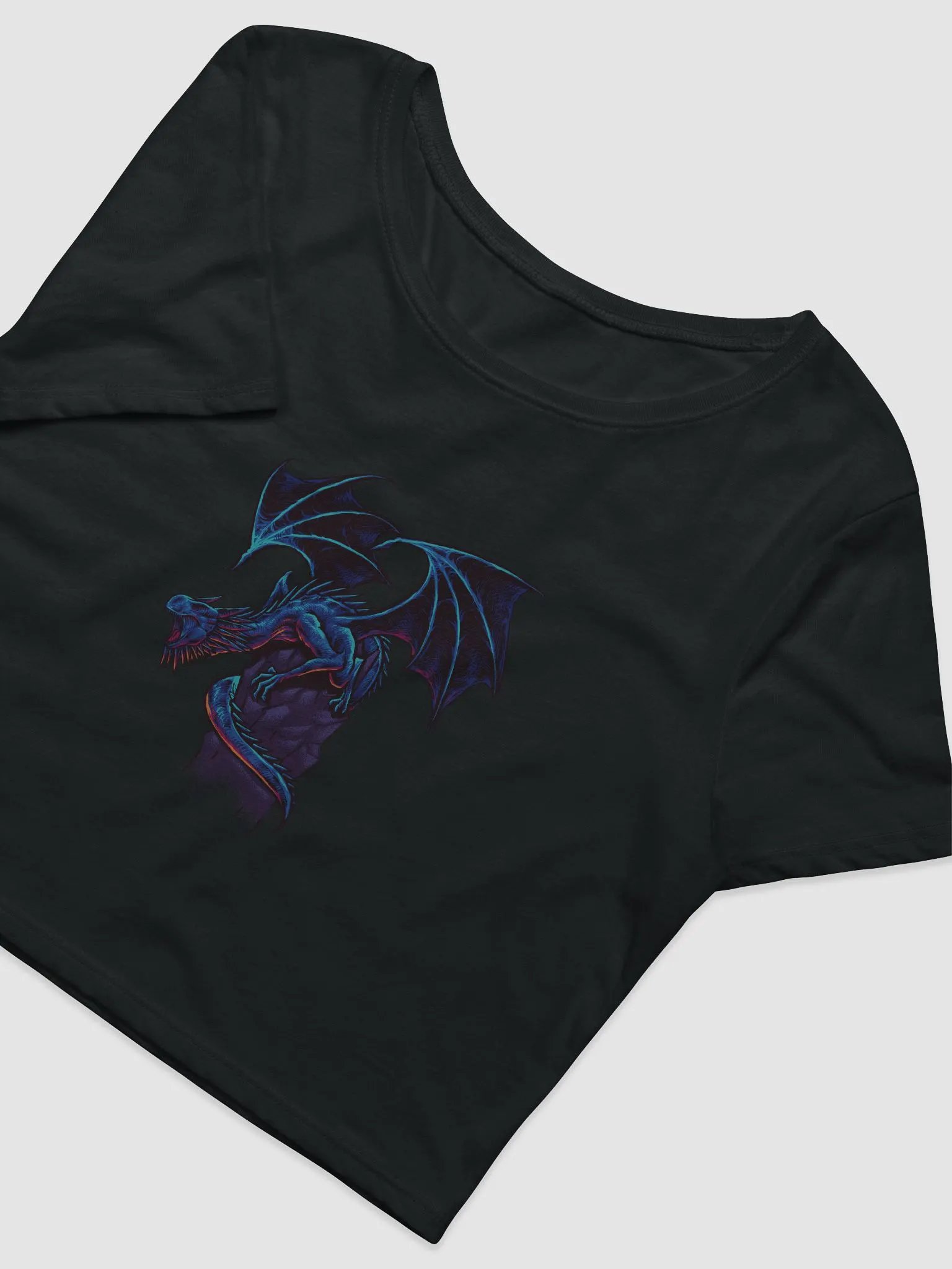 Dramatic Dragon Flight Crop Tee product image (3)