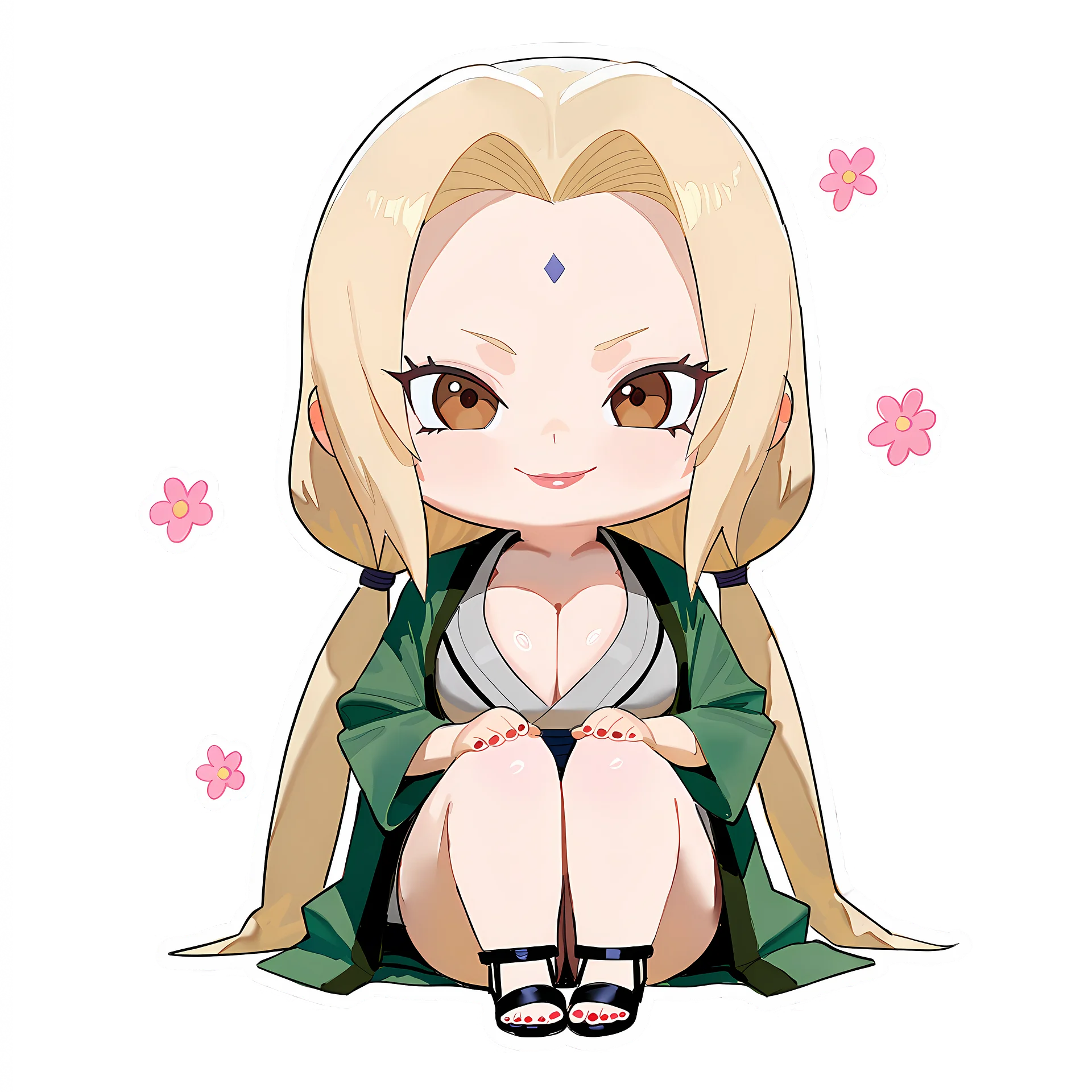 Tsunade Chibi Sticker product image (3)