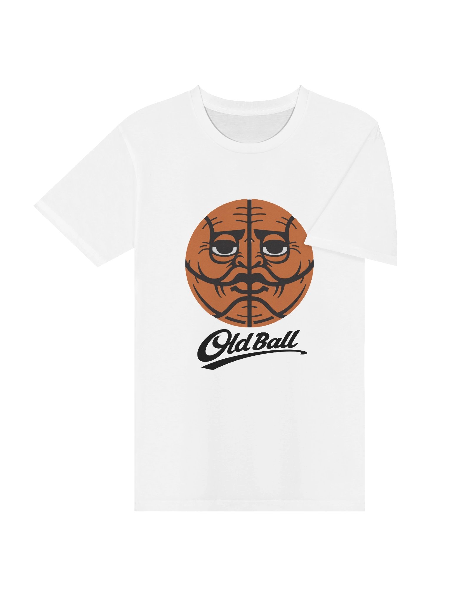 Old Ball - Face Logo (White) product image (4)