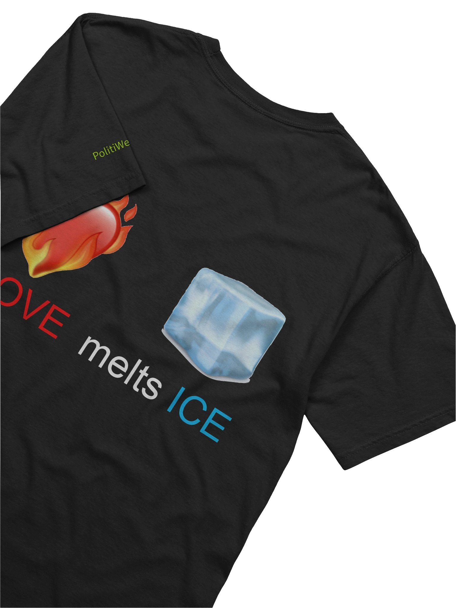 LOVE melts ICE T-Shirt Back Print product image (6)