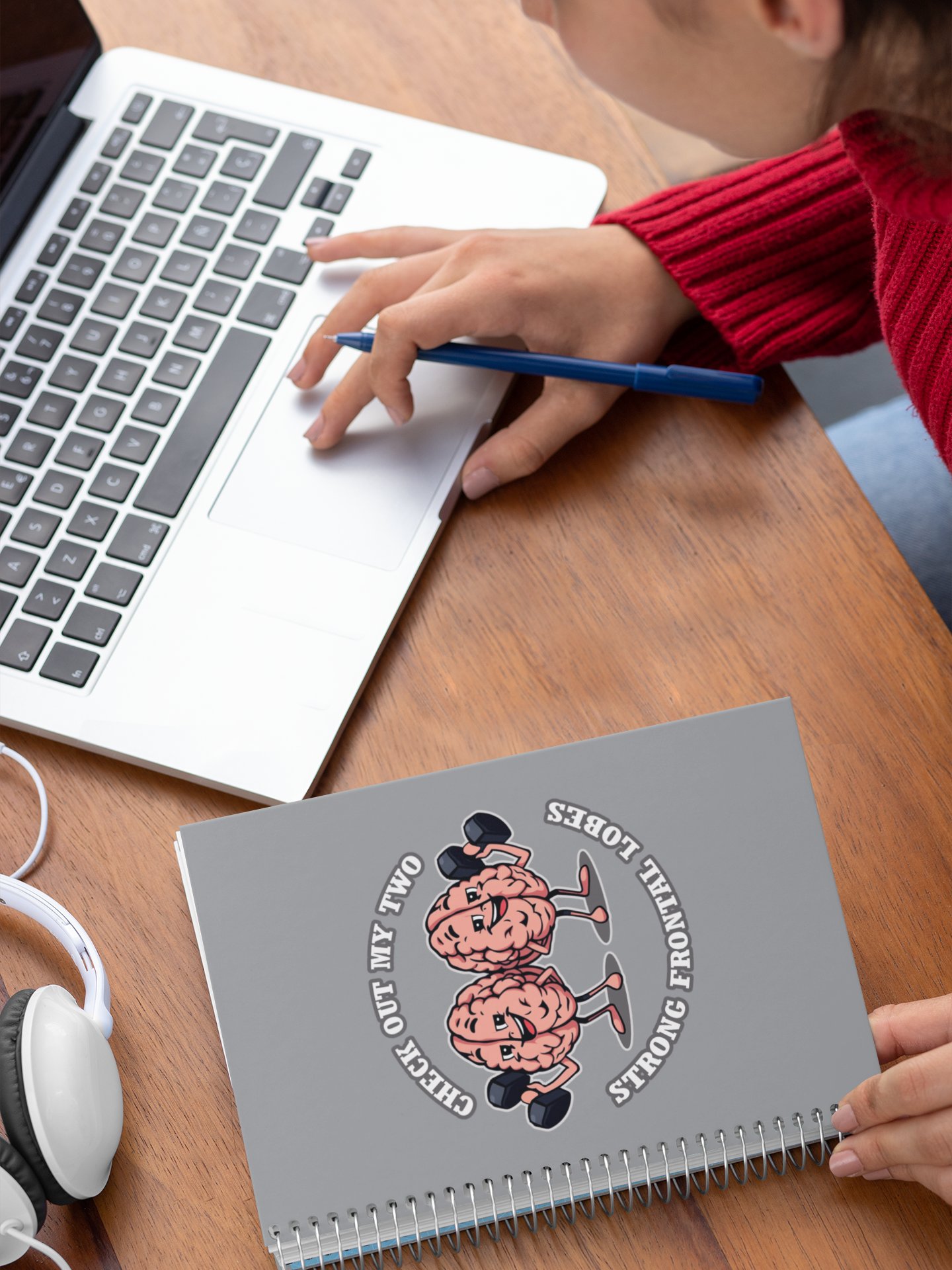 Two Strong Frontal Lobes Download - Printable Satire PNG product image (4)