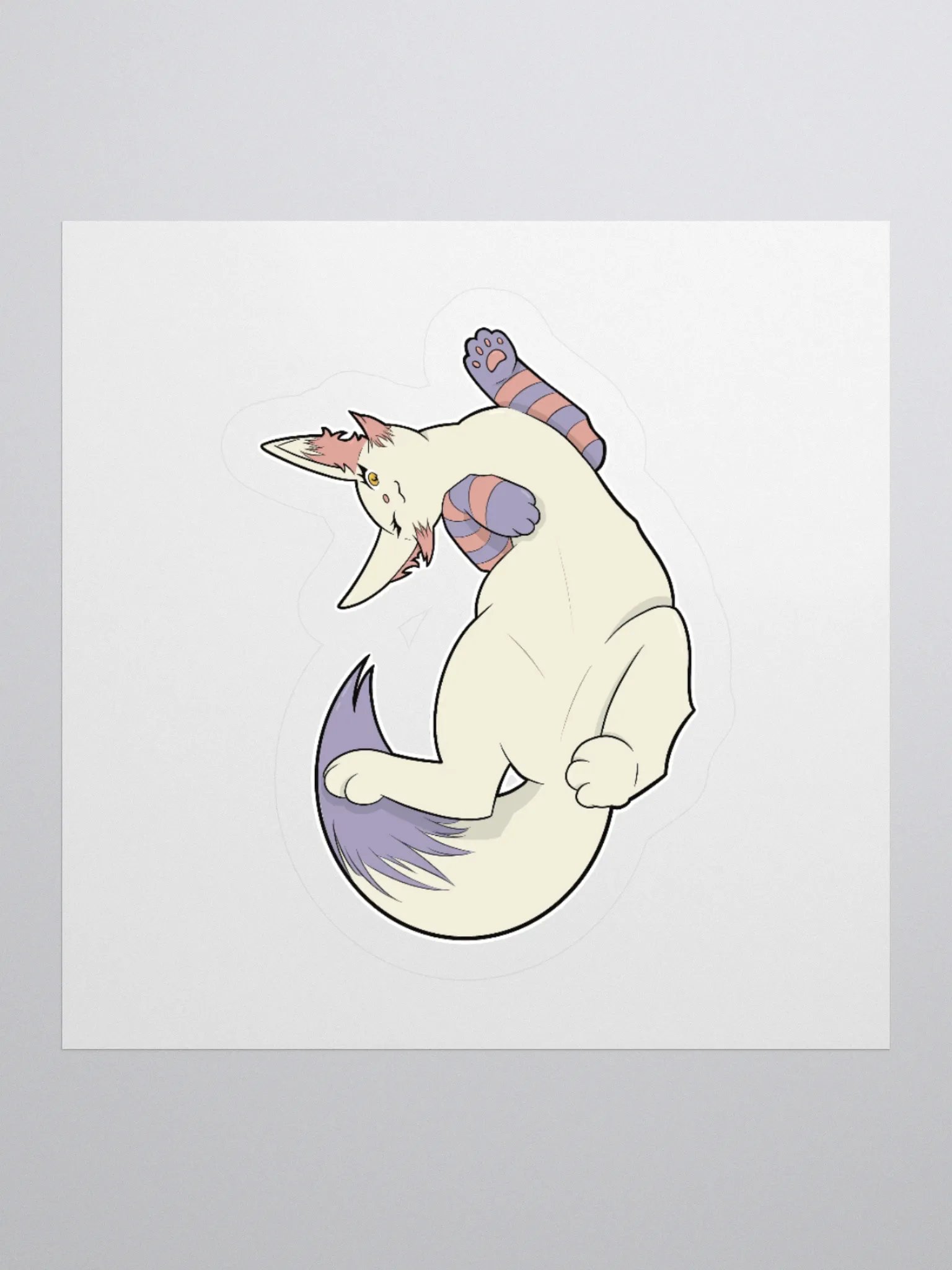 Toma bellyrub sticker product image (1)