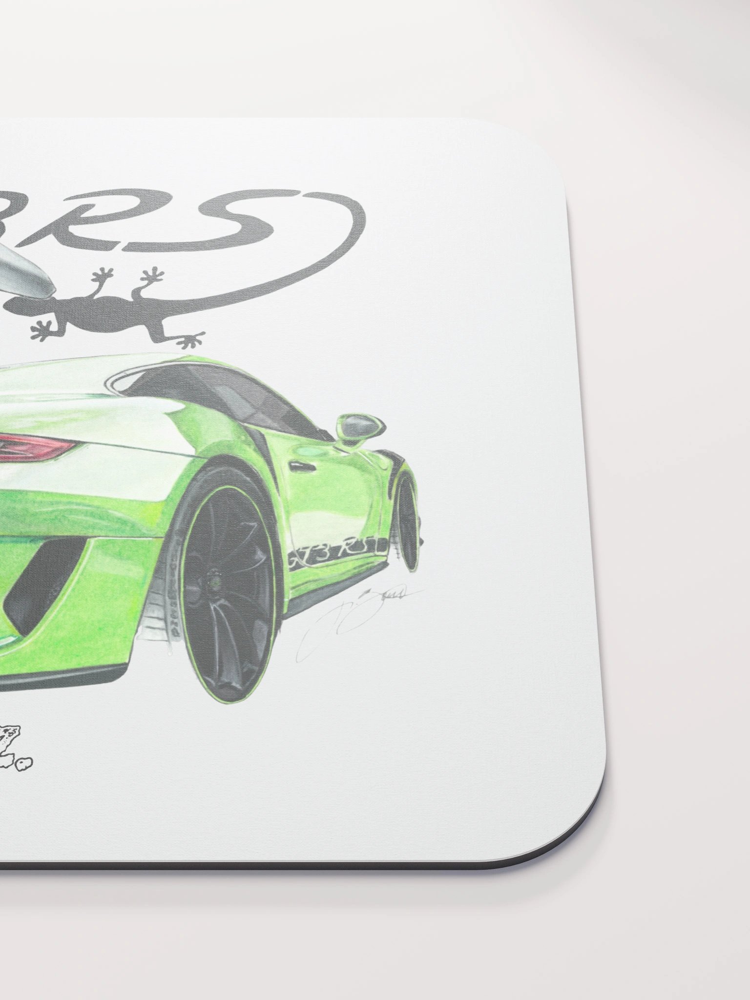 Green Lizard Mouse Pad product image (5)