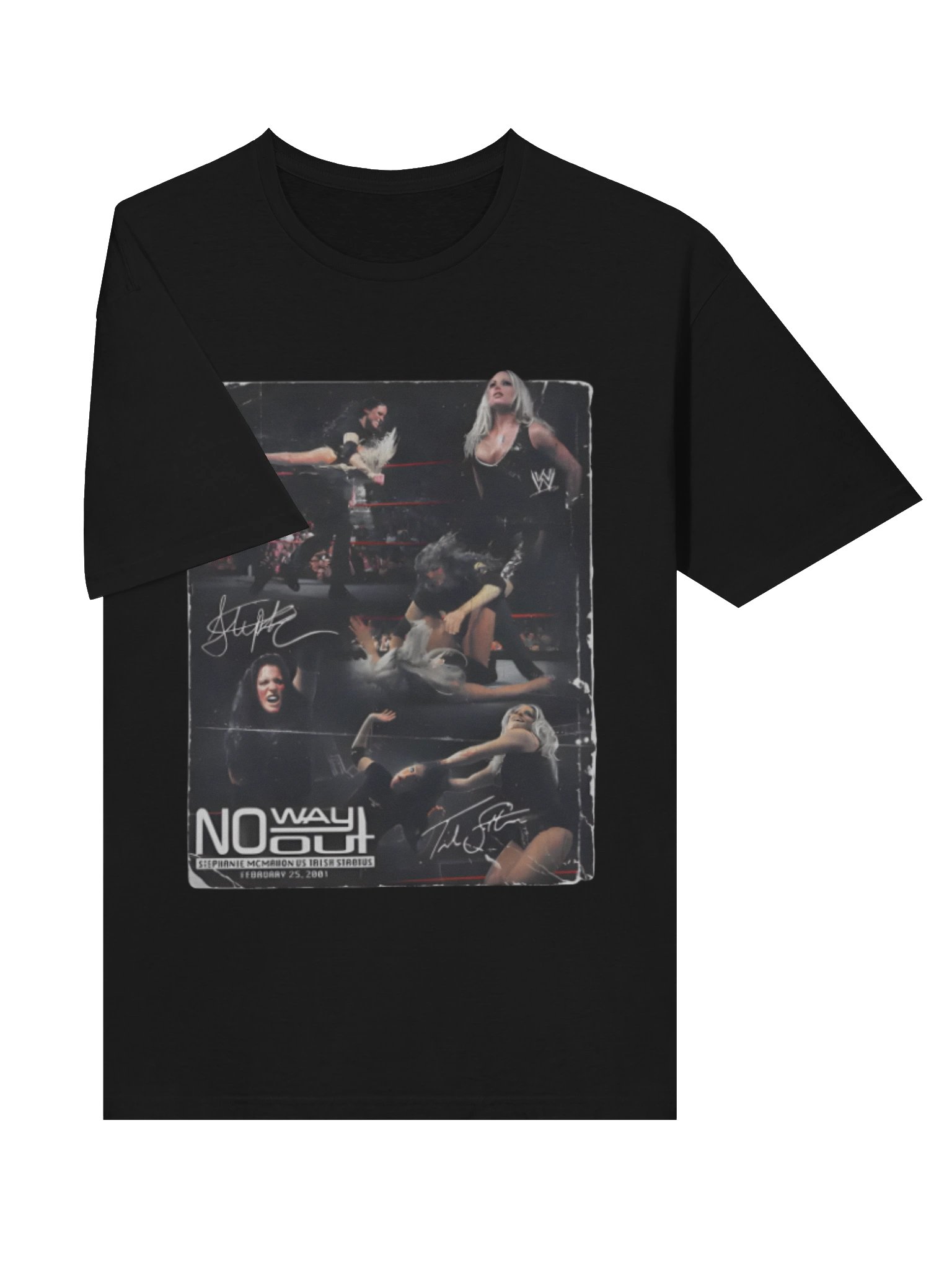 Stephanie McMahon vs Trish Stratus 25th Anniversary T-Shirt product image (3)