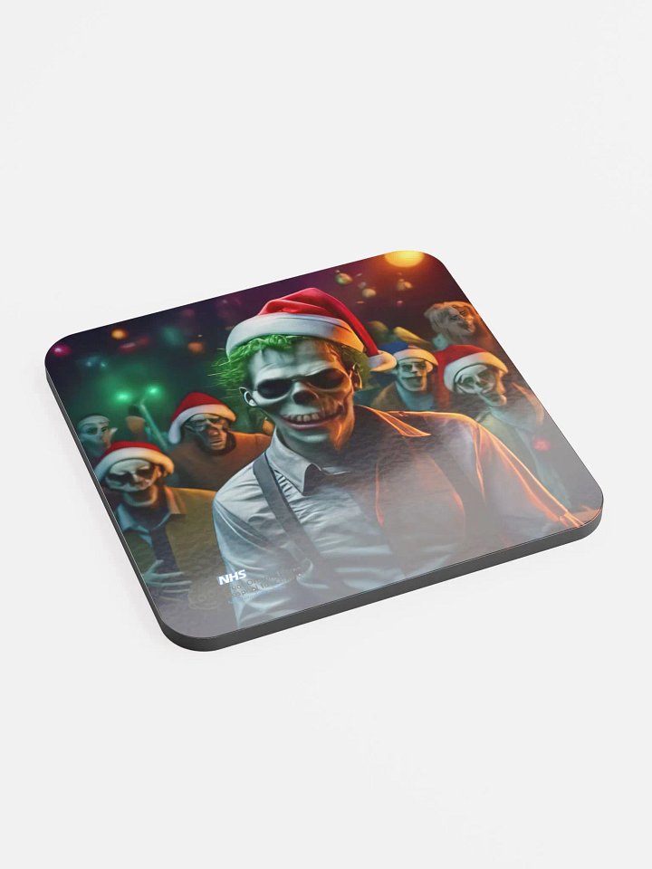 GOSH Xmas Zombie party coaster product image (2)