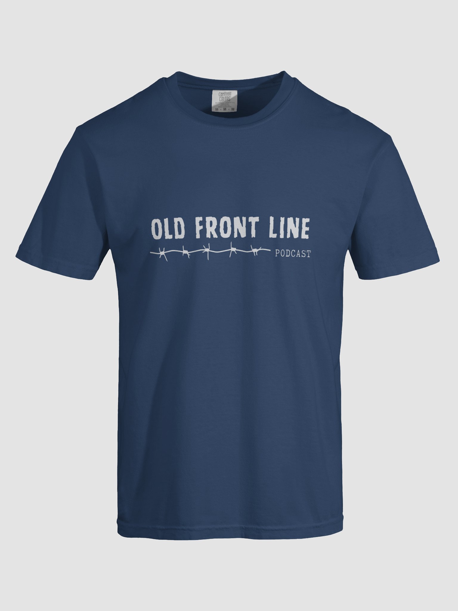 Old Front Line T-Shirt Navy Blue product image (7)