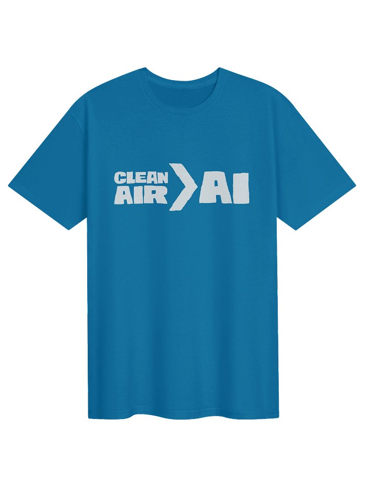 Clean Air > AI Blue T-Shirt product image (1)