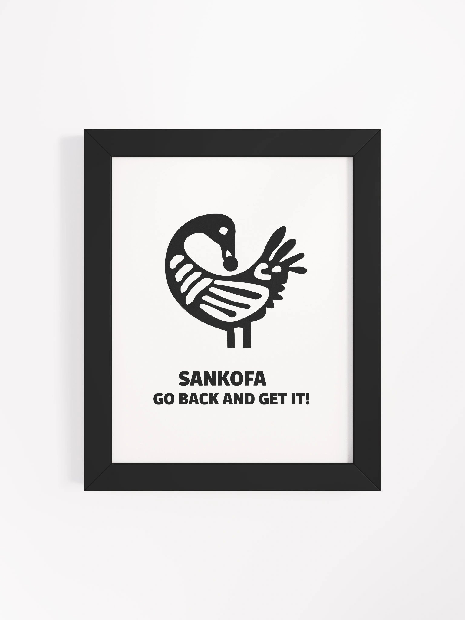 Sankofa Framed Poster product image (26)