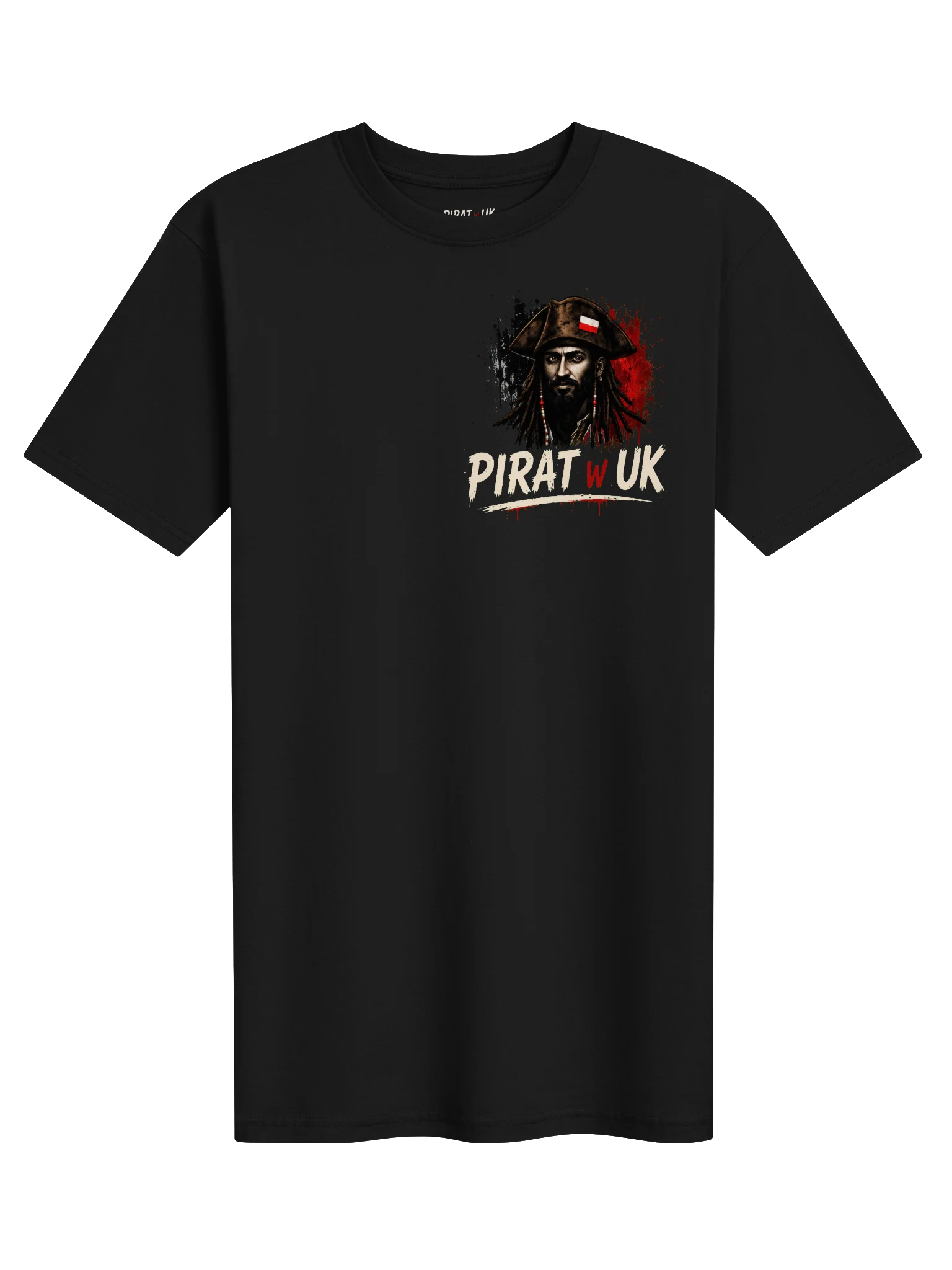 Pirat w UK — Heavyweight Tee (Black) product image (1)