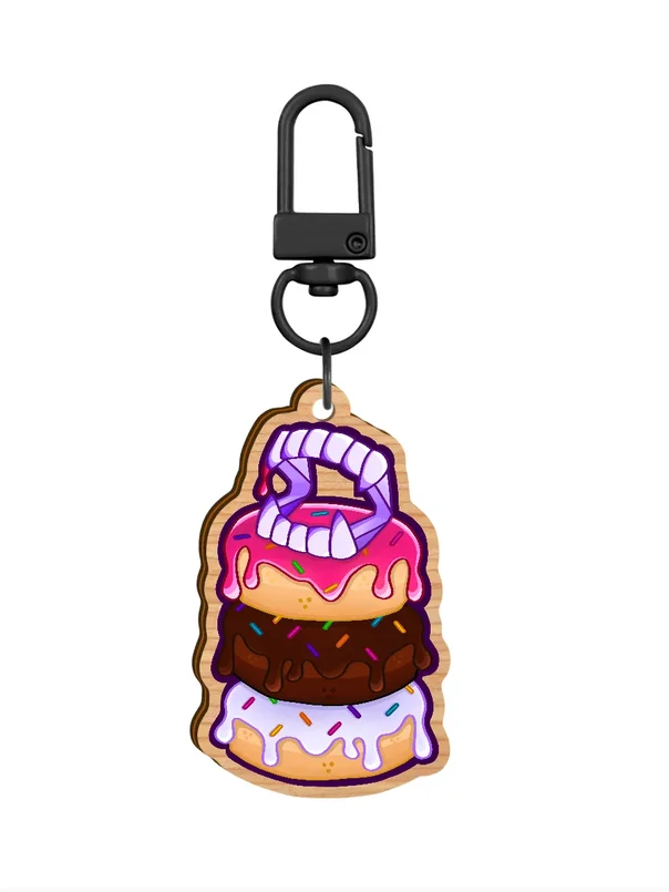 COMING SOON | Sweet Tooth Wooden Keychain product image (1)