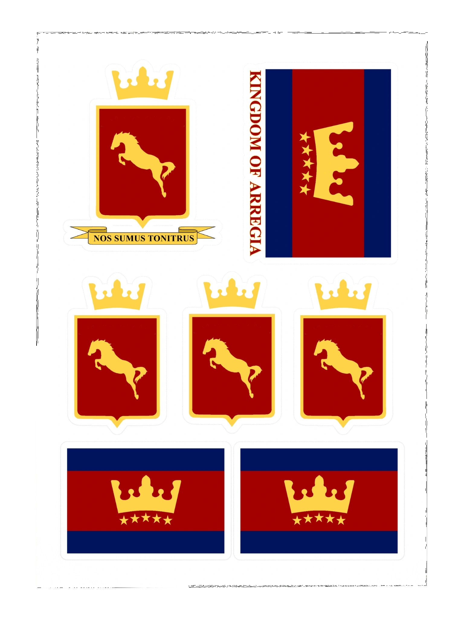 Arregia Sticker Sheet product image (1)