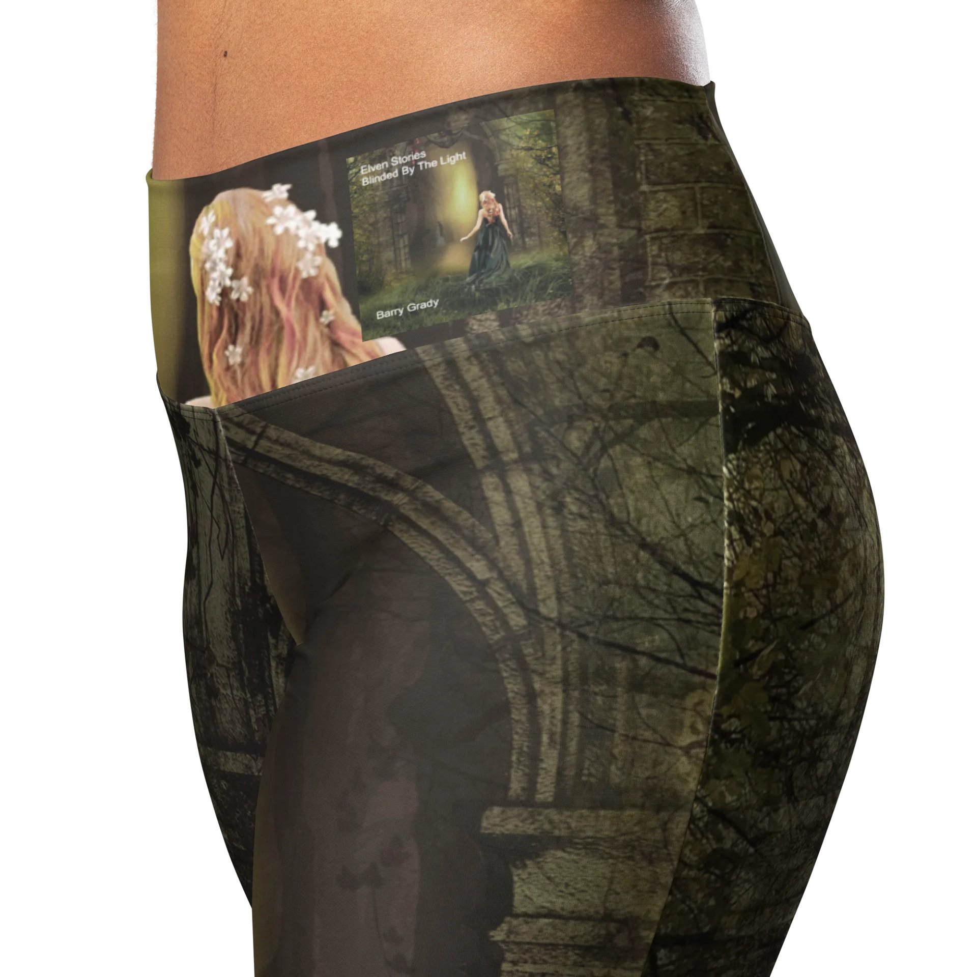 'Elven Stories - Blinded By The Light' Flare Leggings product image (4)