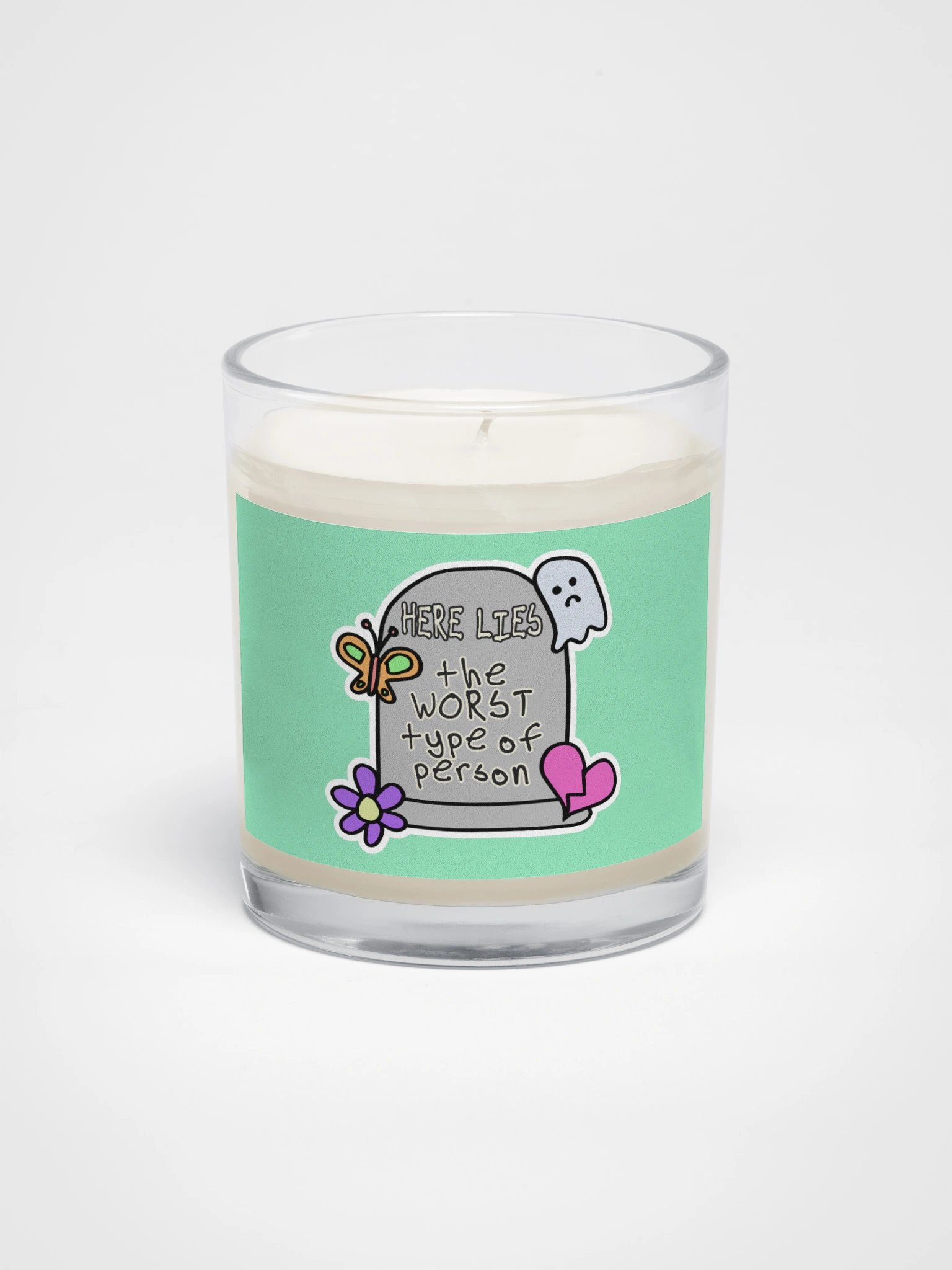 "Worst Type of Person" Soy Wax Candle product image (1)