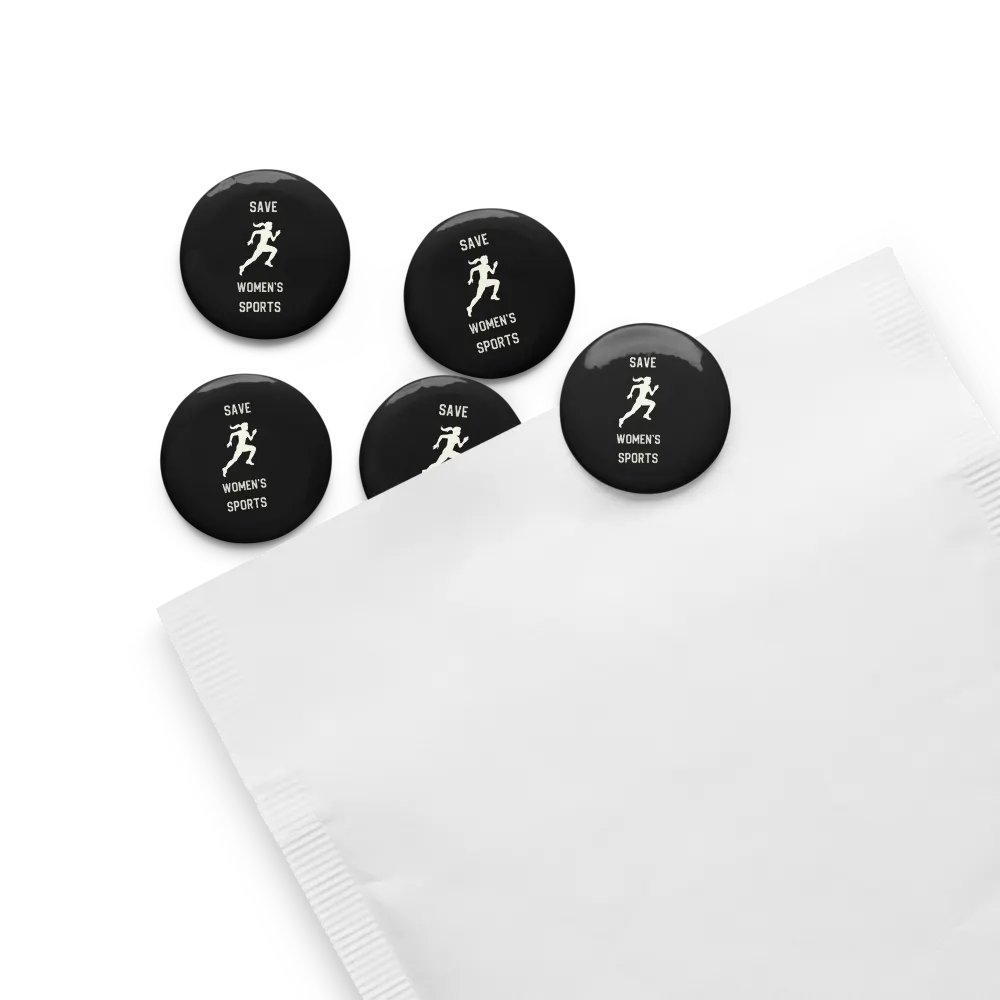 Save Woman's Sports Pin Set (Black) product image (8)