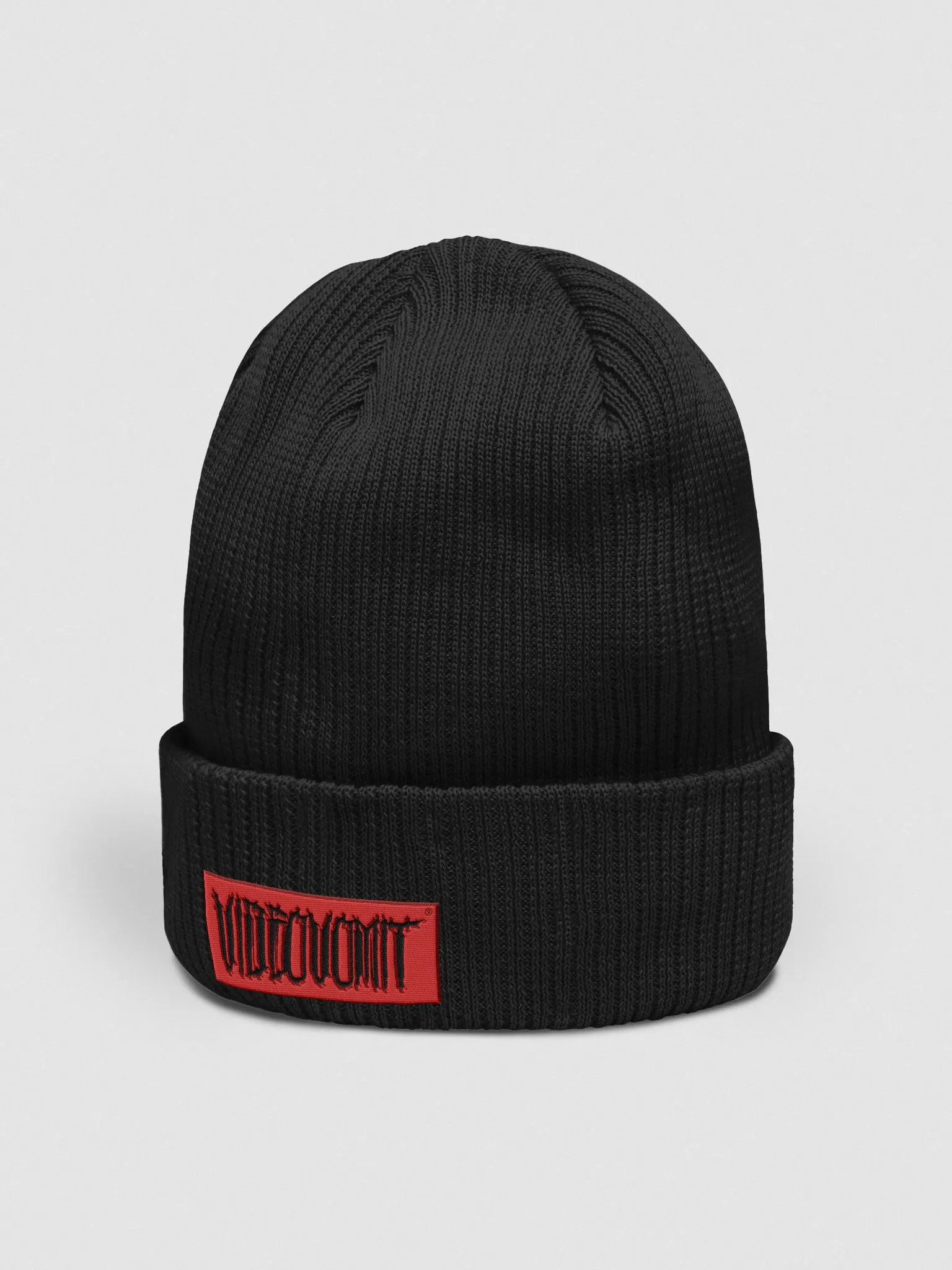 SCRATCH LOGO embroidered beanie product image (2)