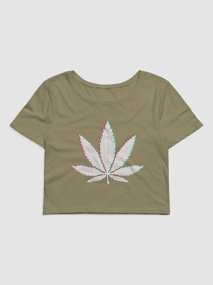 大麻 Cannabis 3D Cyberpunk Japanese Crop Top product image (1)