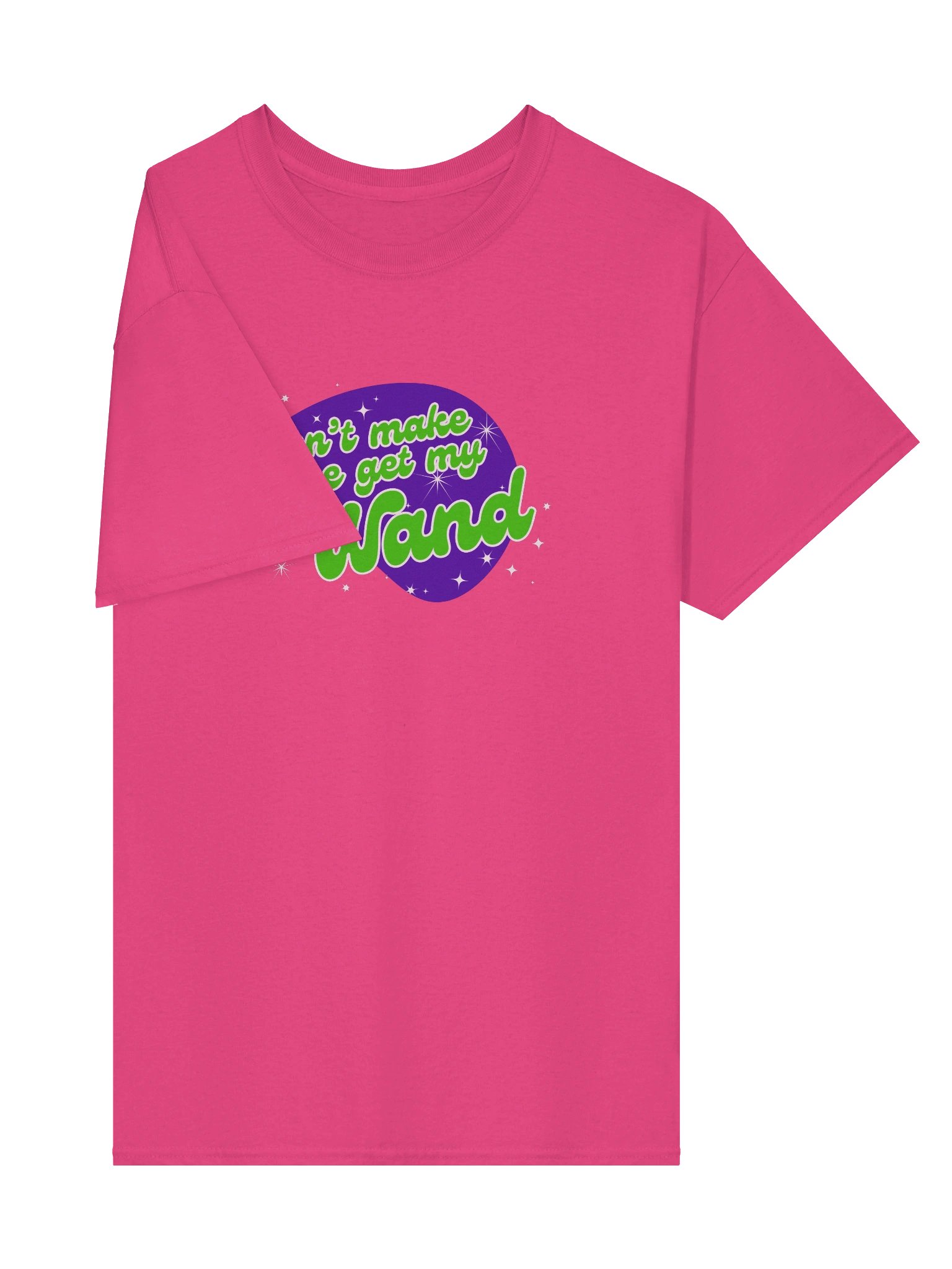 Fair warning tee (green & purple) product image (3)