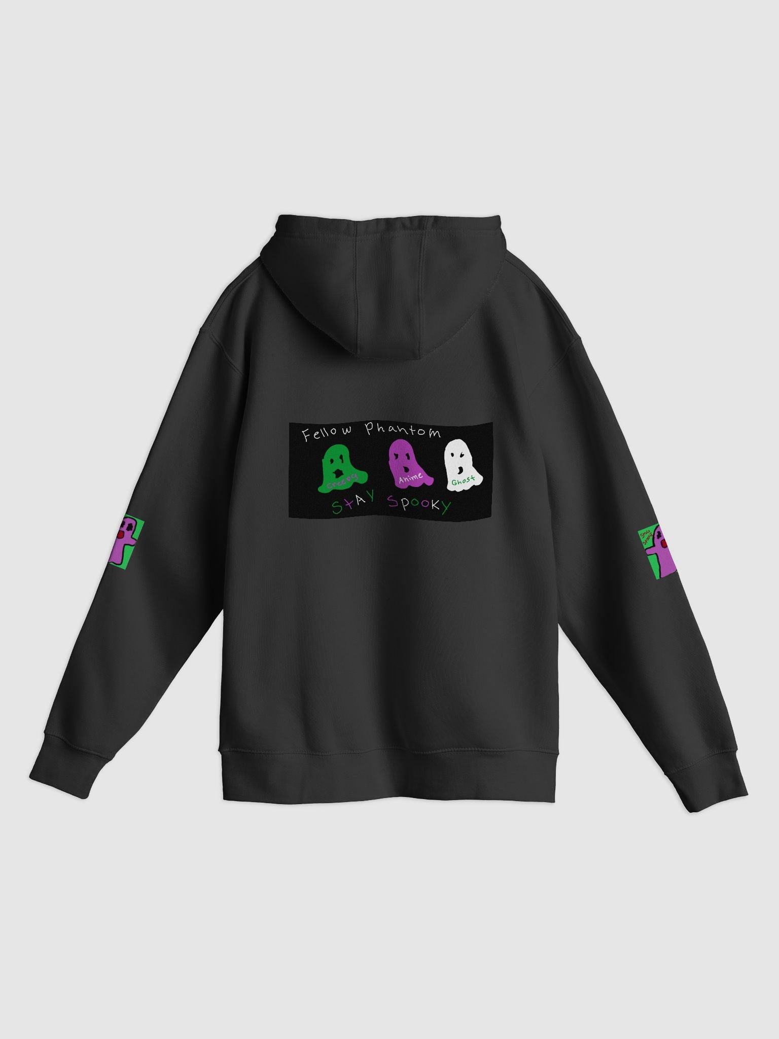 CreepyAnimeGhost sweater product image (2)