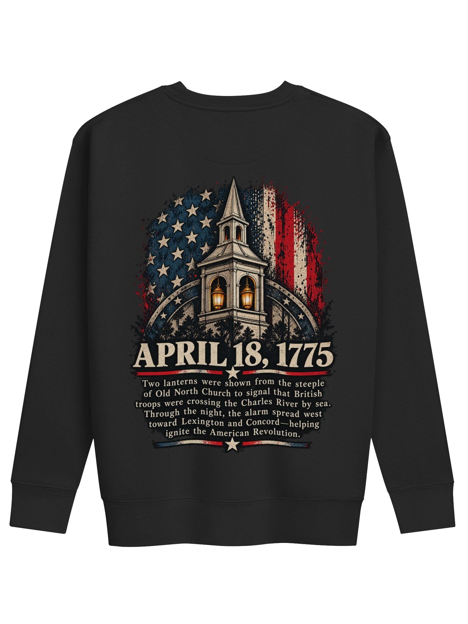 1775 Supply Company — April 18, 1775 — History Series — Crewneck product image (2)