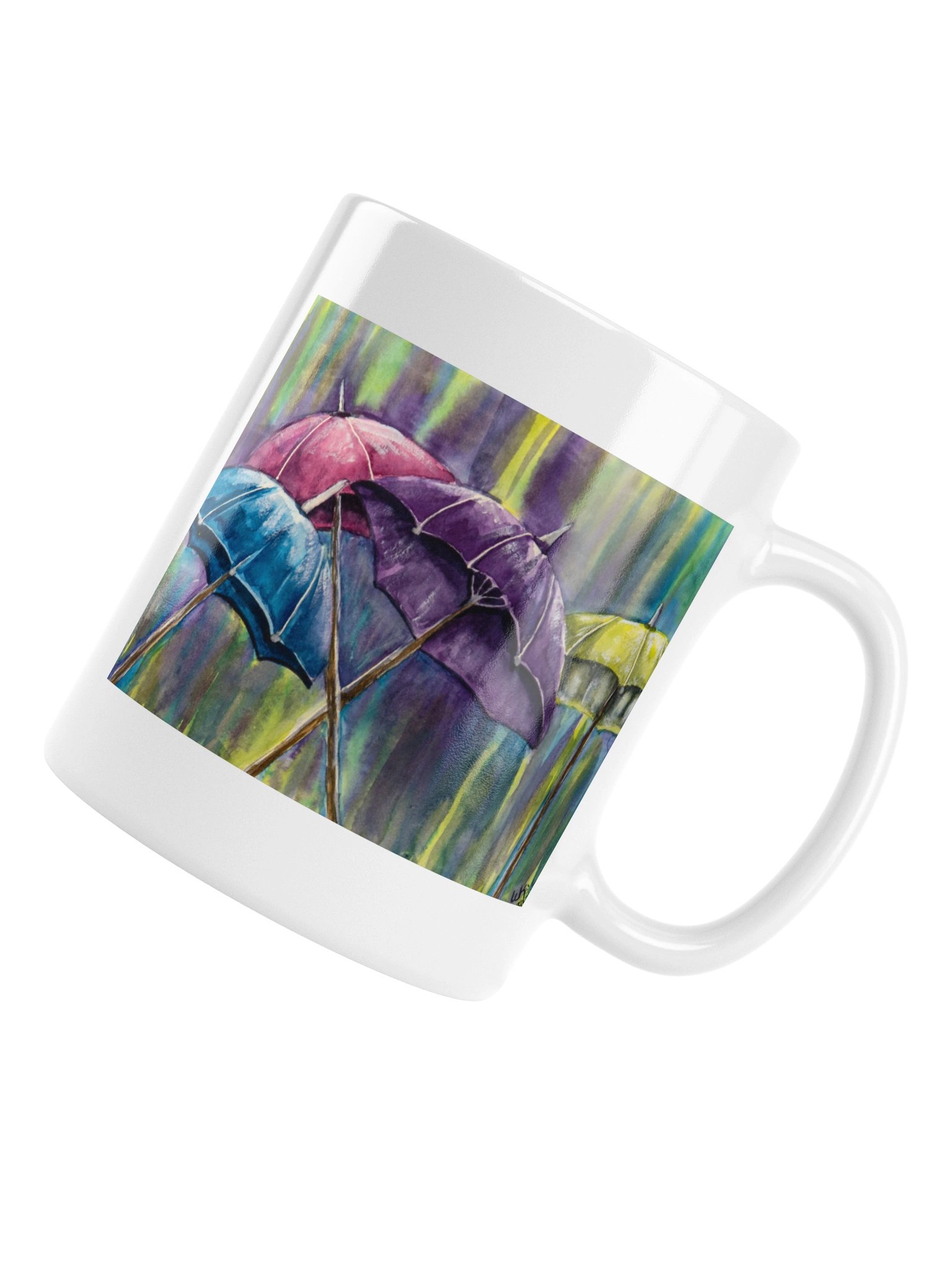 Brightbrella White Glossy Mug product image (6)