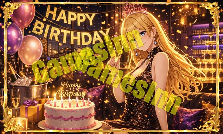 旅舍夜店女王 生日卡No.1 (生日卡卡片) product image (1)