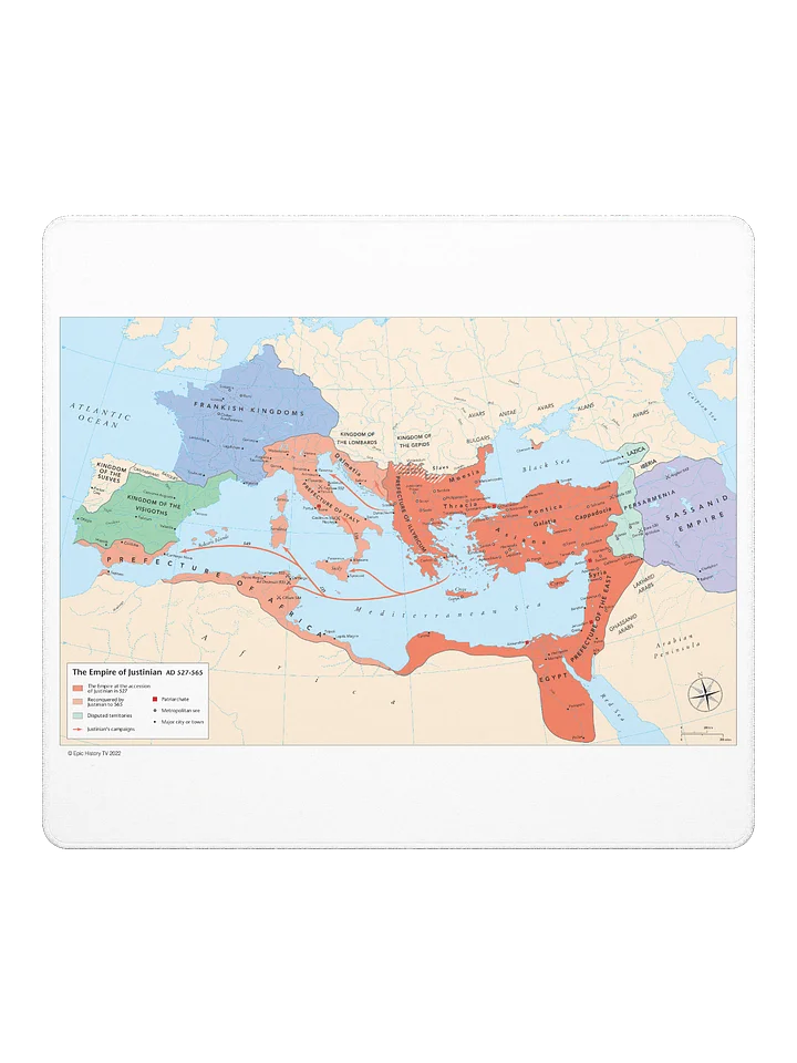 Empire of Justinian - Gaming Mouse Pad product image (2)