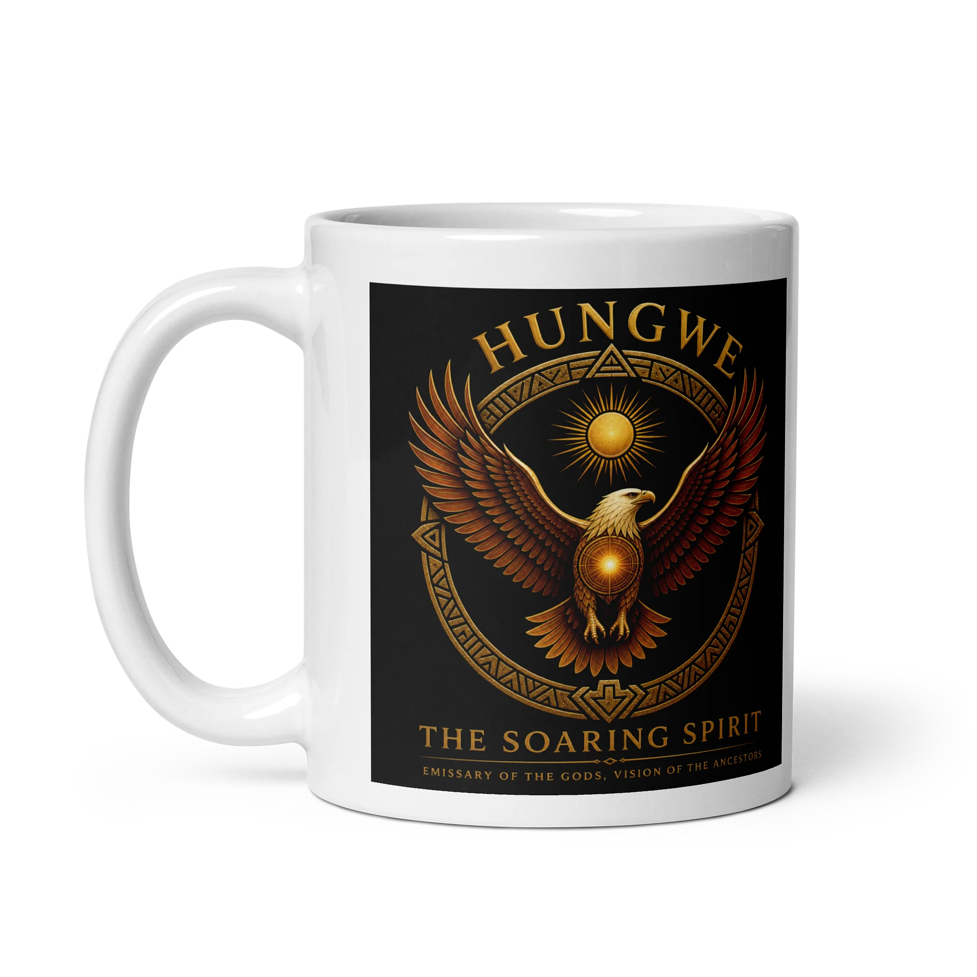 Hungwe Gold Heritage Totem Mug product image (4)
