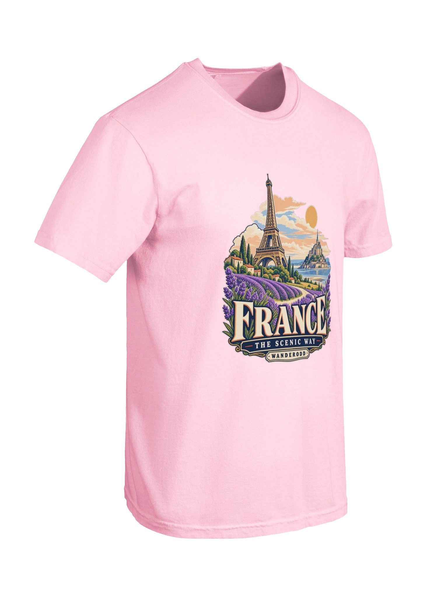 France Eiffel Tower Graphic T-Shirt – Comfort Colors® | WanderOdd product image (82)