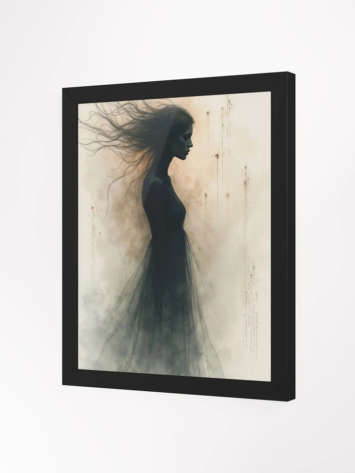 Watercolor Silhouette Framed Print product image (8)