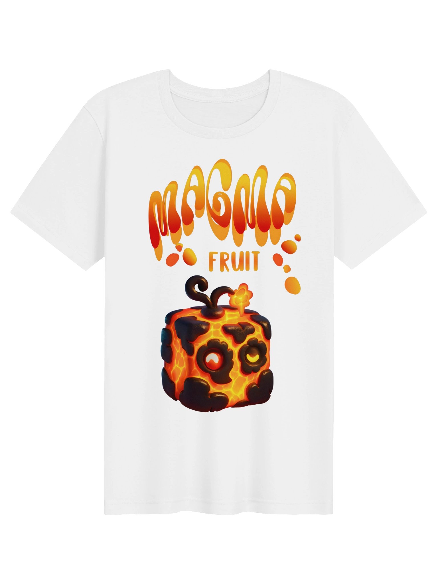 Magma Fruit Roblox Gamer T-Shirt Gift For Kids product image (1)