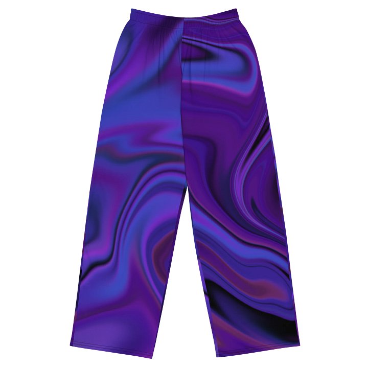 Liquid Blue Wide-Leg Pants product image (1)