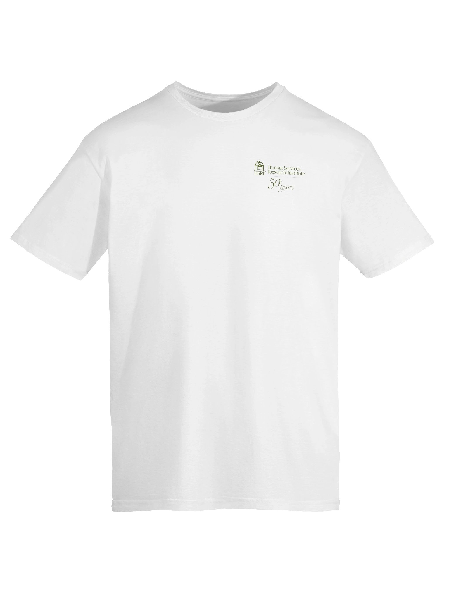 HSRI 50th Anniversary Crewneck Soft-Style T-Shirt - White product image (9)