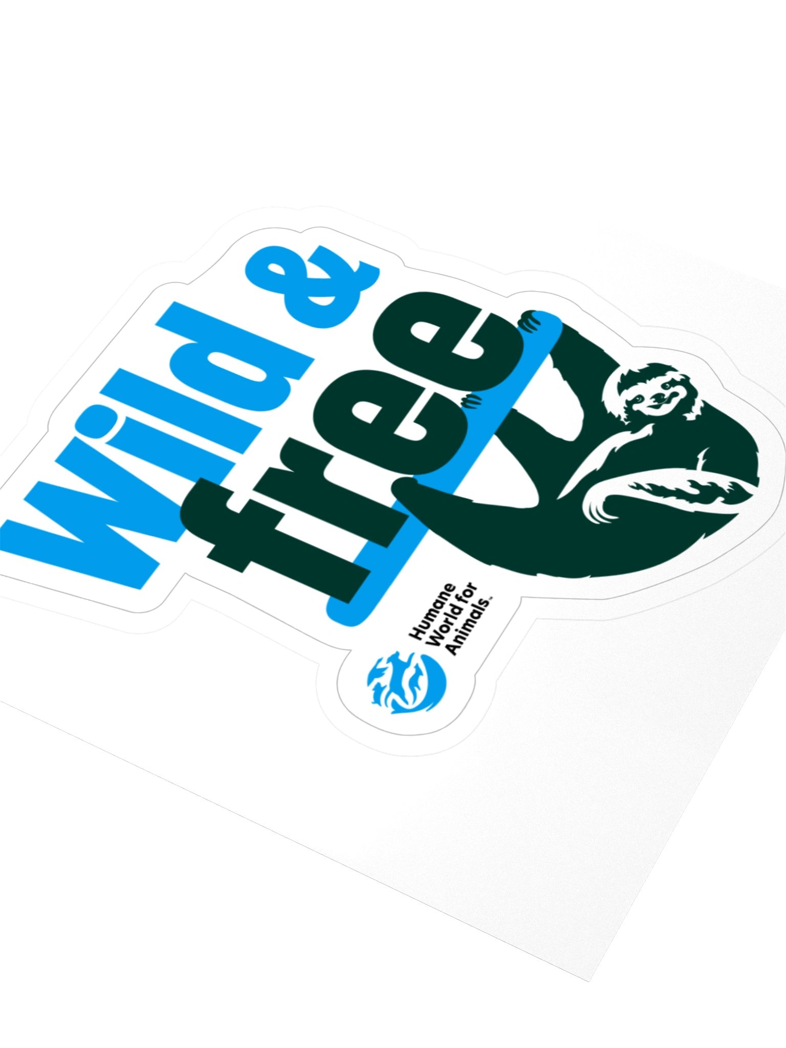 Wild & Free Sloth - Sticker product image (4)