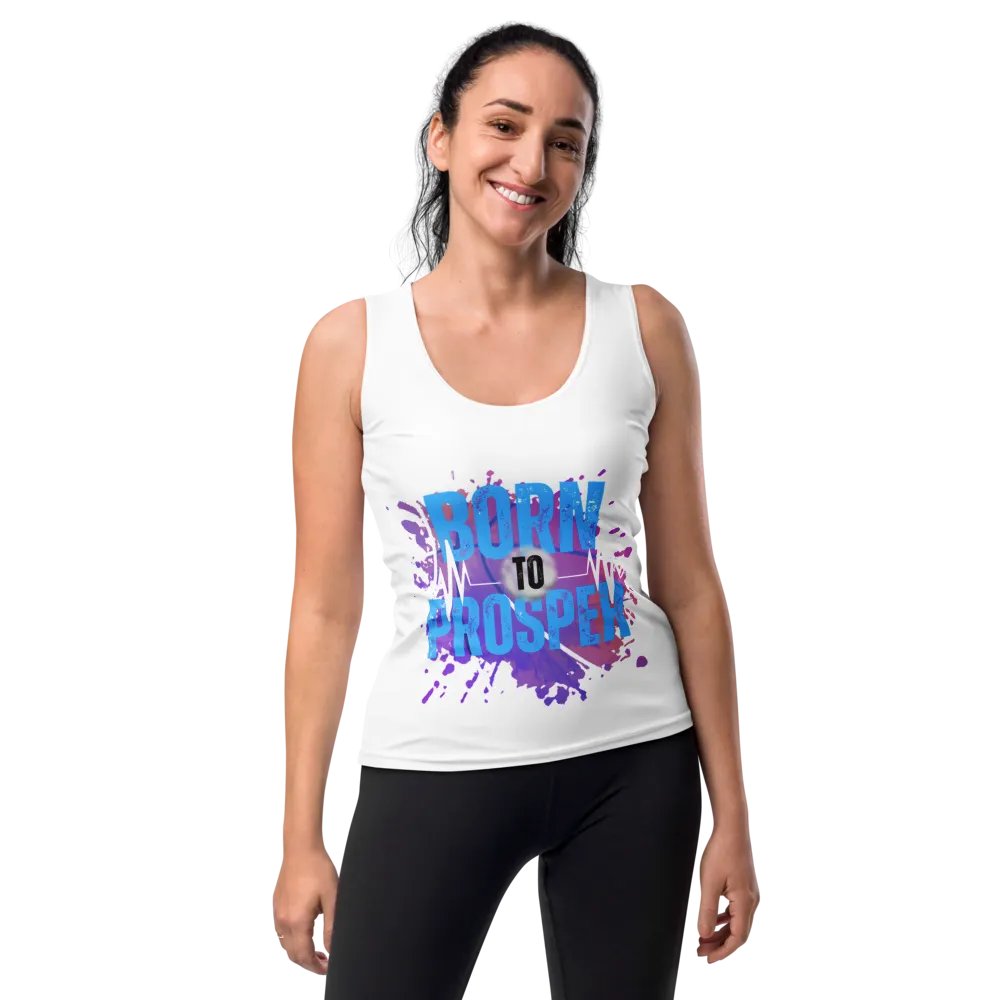 Born to Prosper Huge Print Tank product image (10)